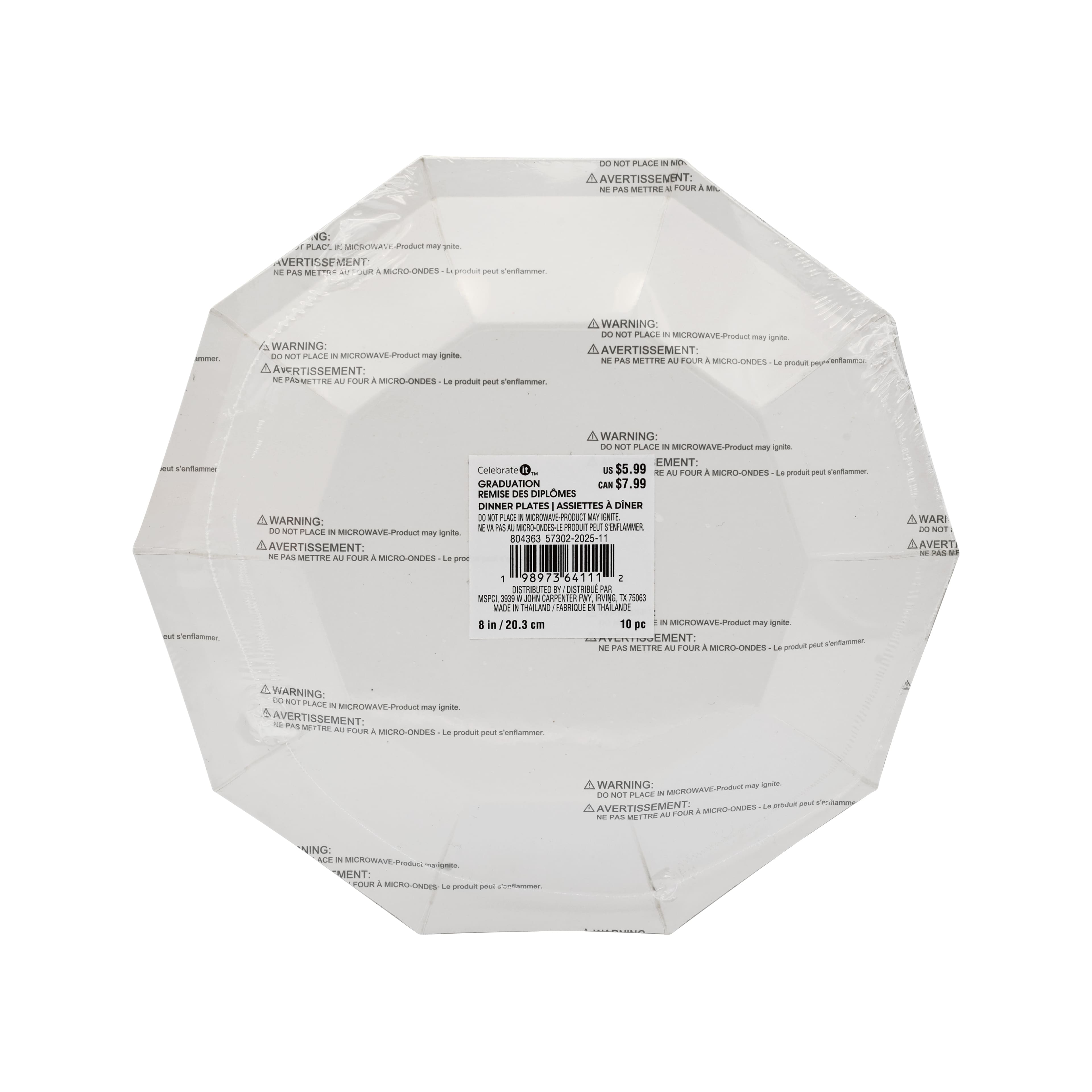 8" Congrats Grad Dinner Plates, 10ct. by Celebrate It™