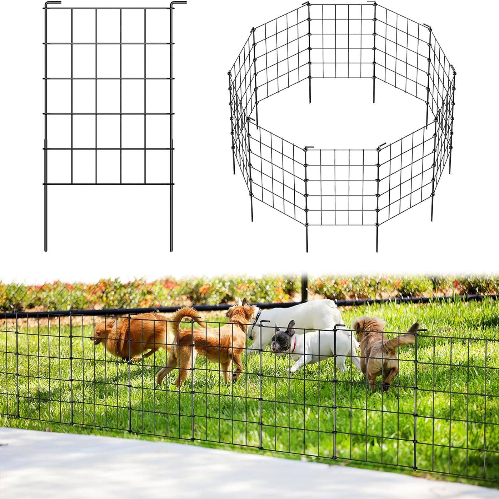 NEX™ 23.5" Black Rustproof Metal Wire Animal Barrier