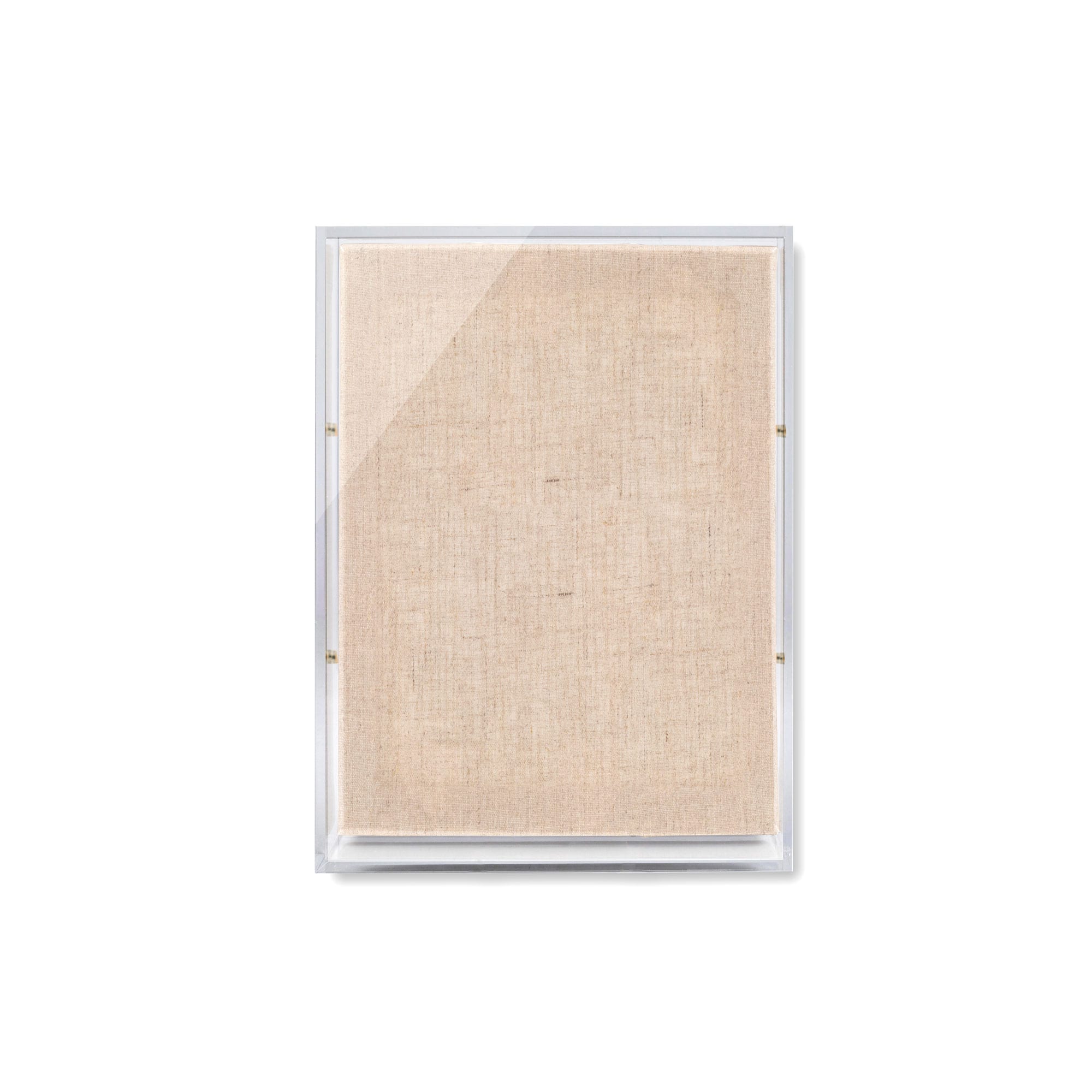 Wexel Art Modern UV-Grade Acrylic Shadowbox with Linen Canvas