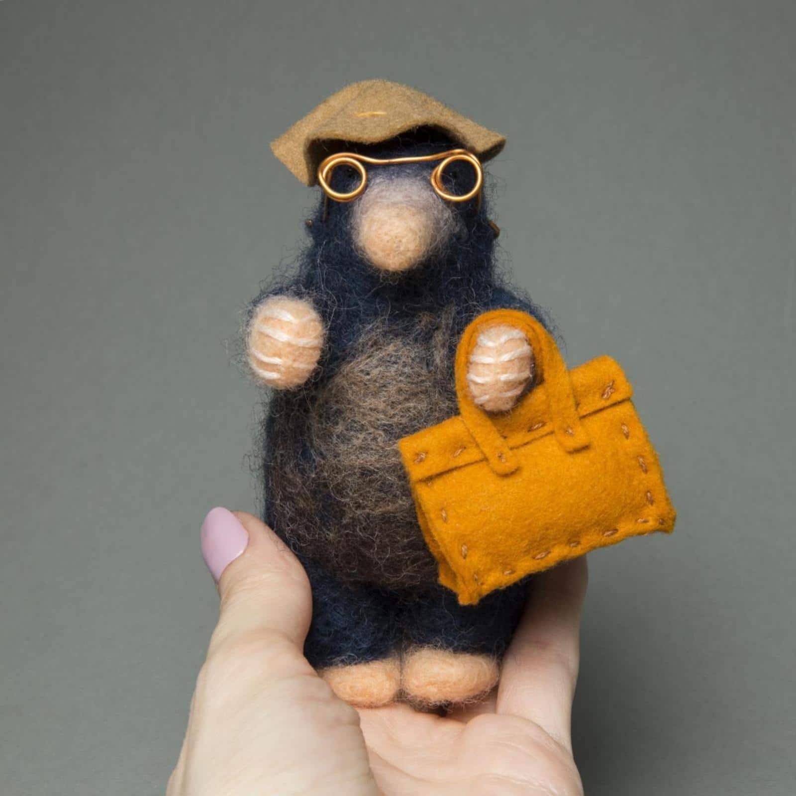 Charivna Mit Small Mole Felting Kit