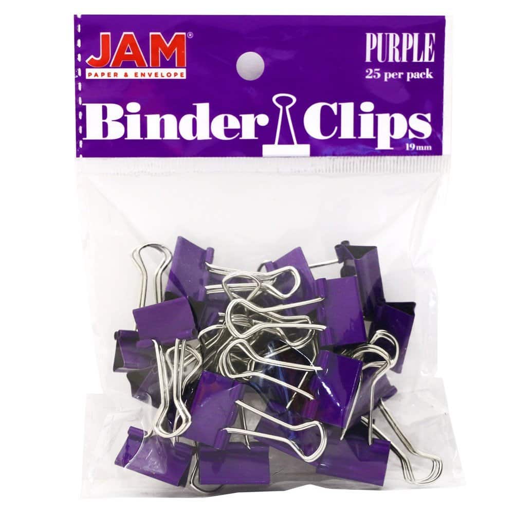 JAM Paper Desk Essentials Paper Clips & Binder Clips Kit