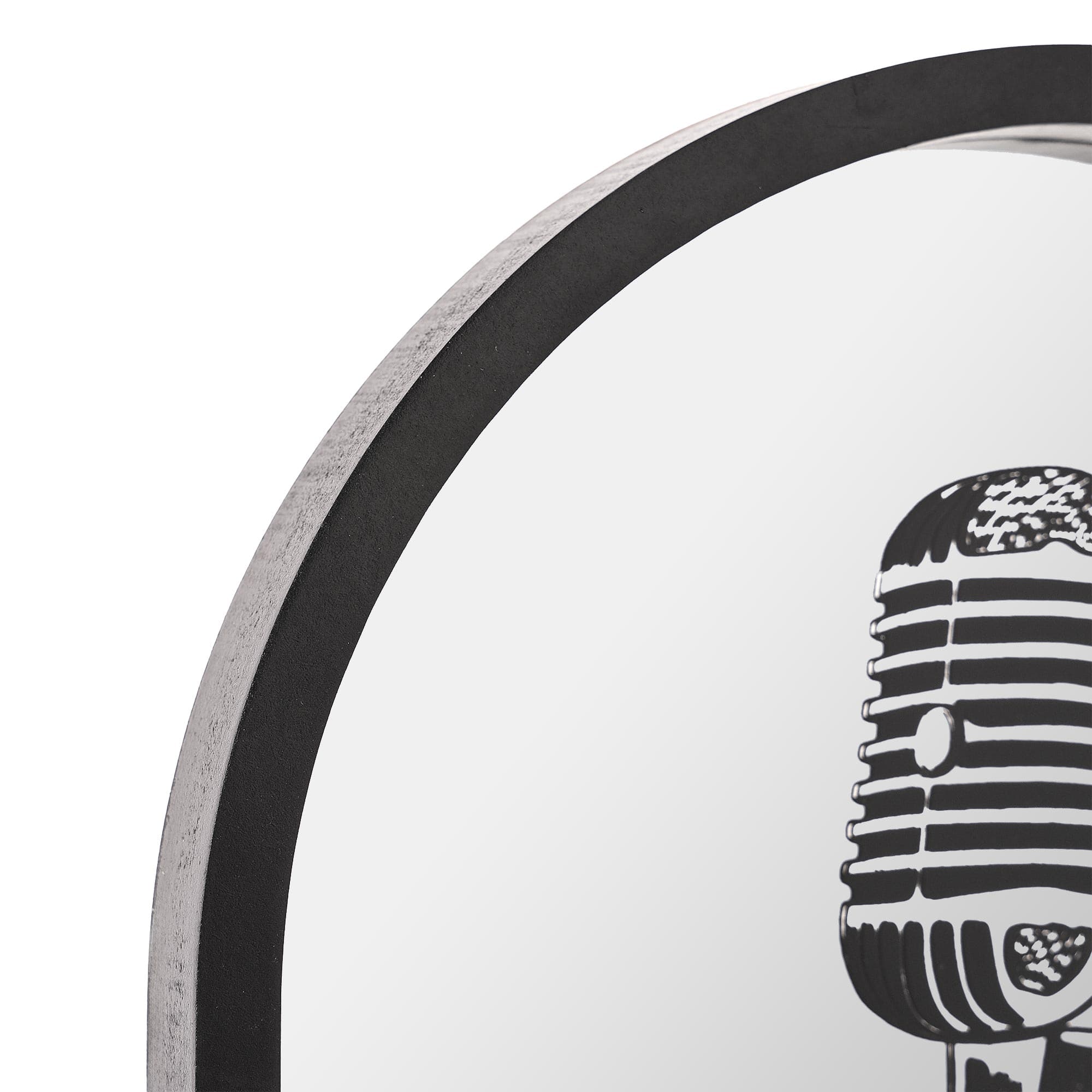 American Art Decor Grand Ole Opry Ryman Auditorium Printed Mirror with Arched Frame - 11" x 14"