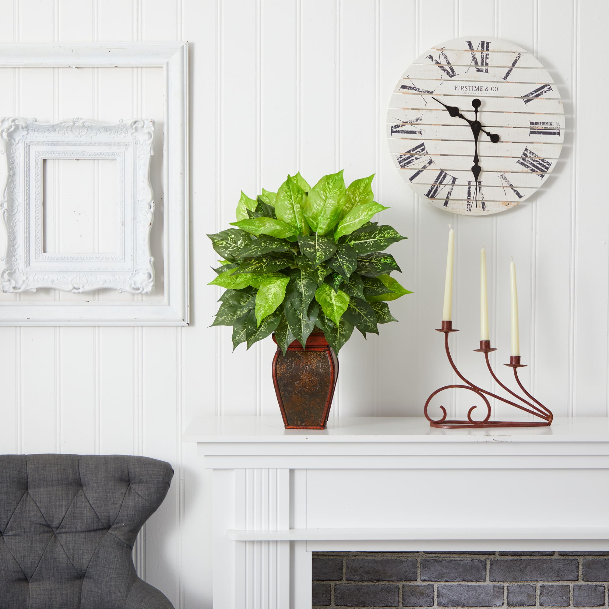 23" Dieffenbachia Tree In Decorative Vase