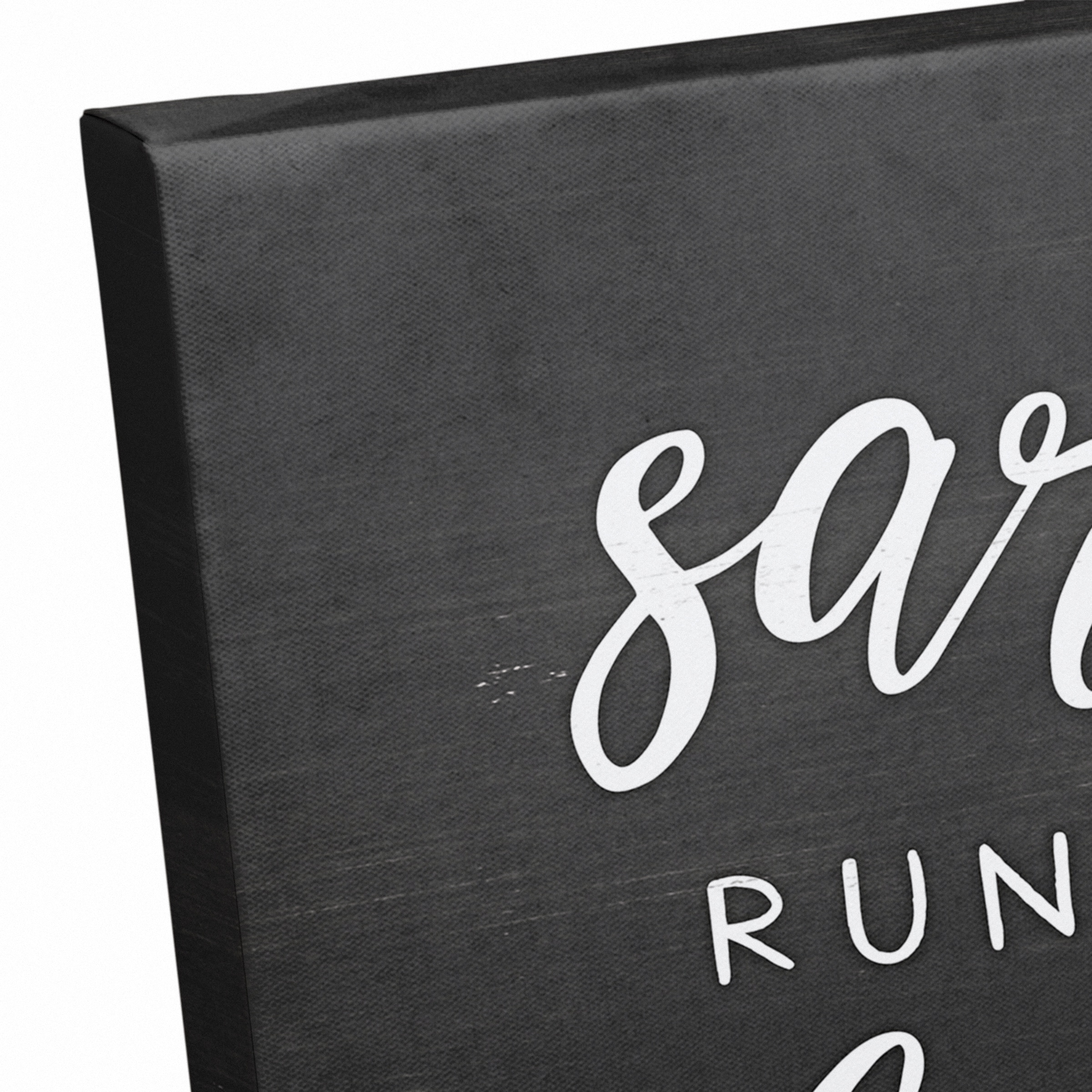 Sarcasm Runs In The Family 14" x 11" Canvas Wall Art