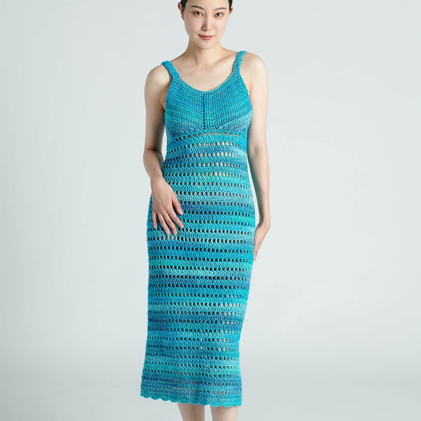 Caron Blossom Cakes Crochet Dress | Projects | Michaels Caron Blossom Cakes Crochet Dress | Projects | Michaels