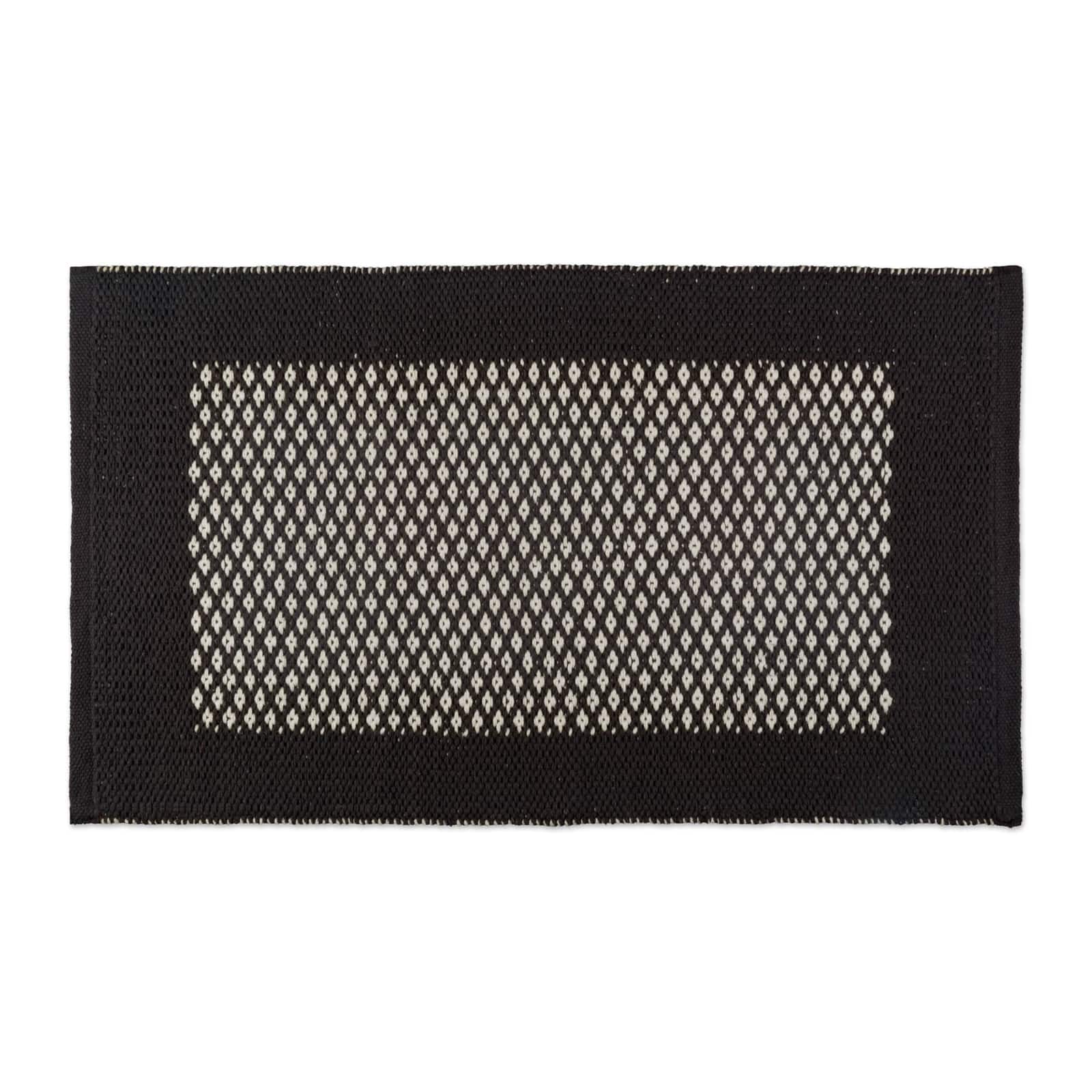 DII® Mineral Bordered with Small Diamonds Rug, 2ft. x 3ft.