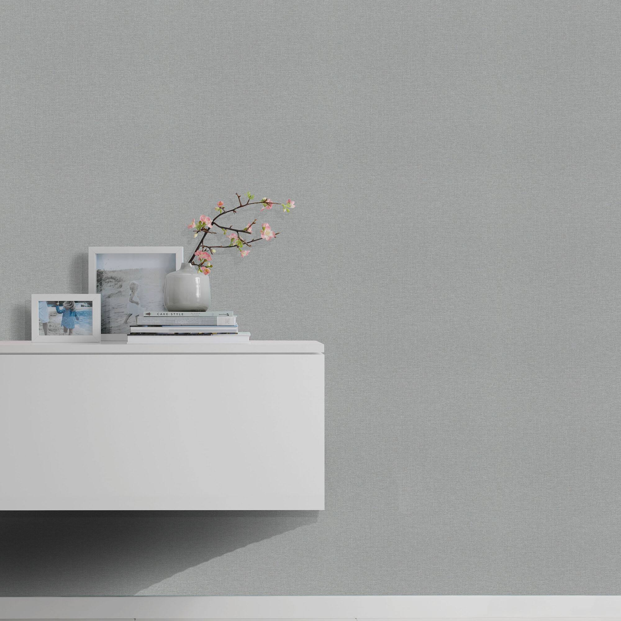 Designs Direct Linen Serenity Wallpaper