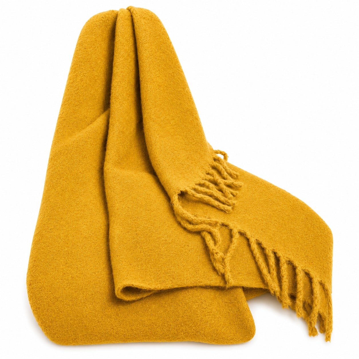 50" x 60" Yellow Soft Flannel Throw by Ashland®