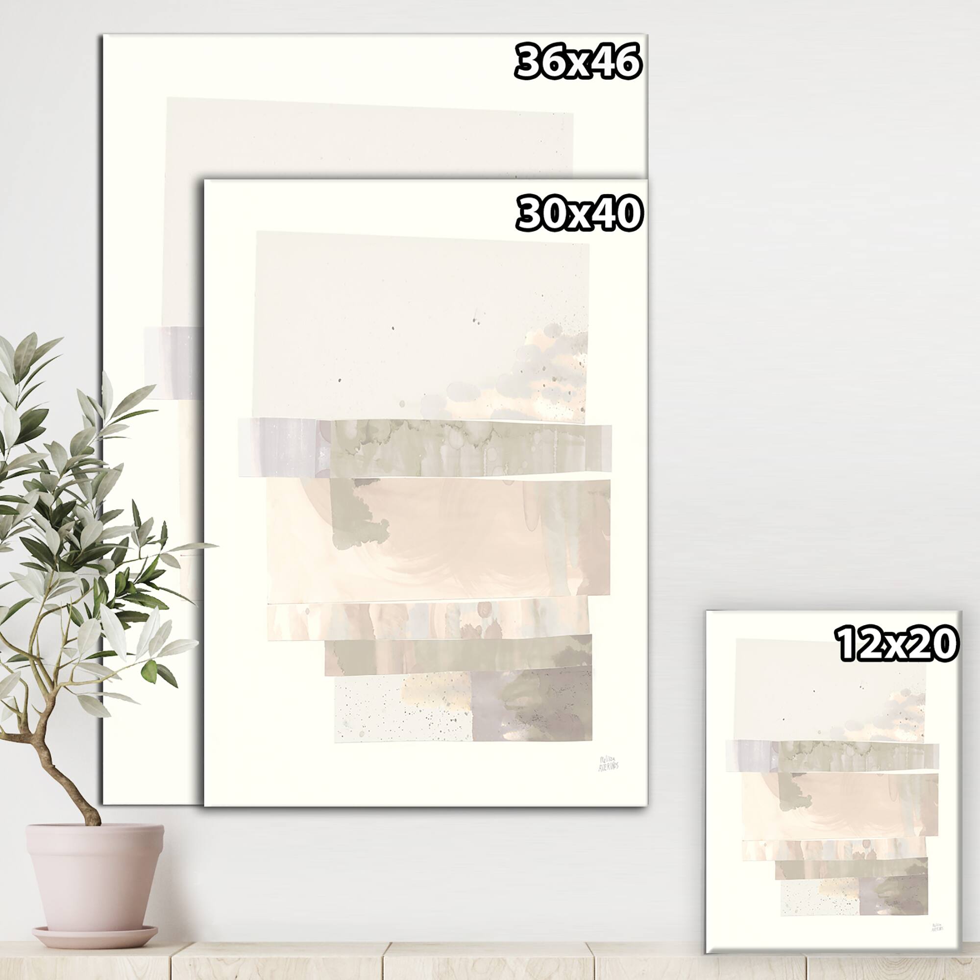 Designart - Geometric Neutral Form I