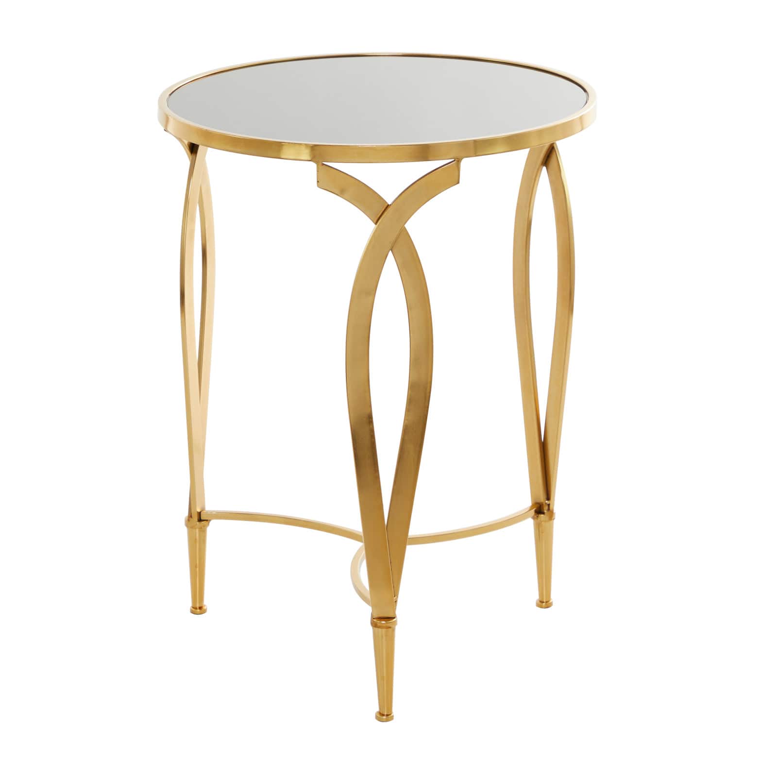 Black Metal Contemporary Accent Table 27" x 20" x 20"