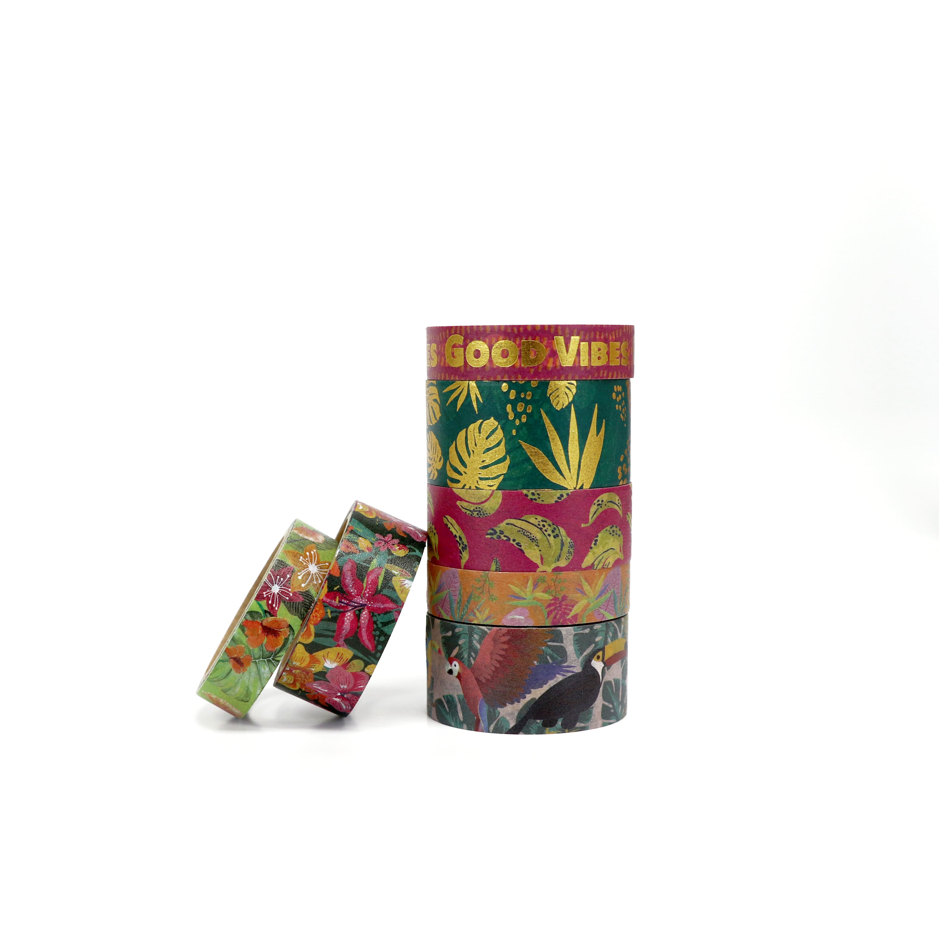 7-Piece Hothouse Washi Tape Tube by Recollections™