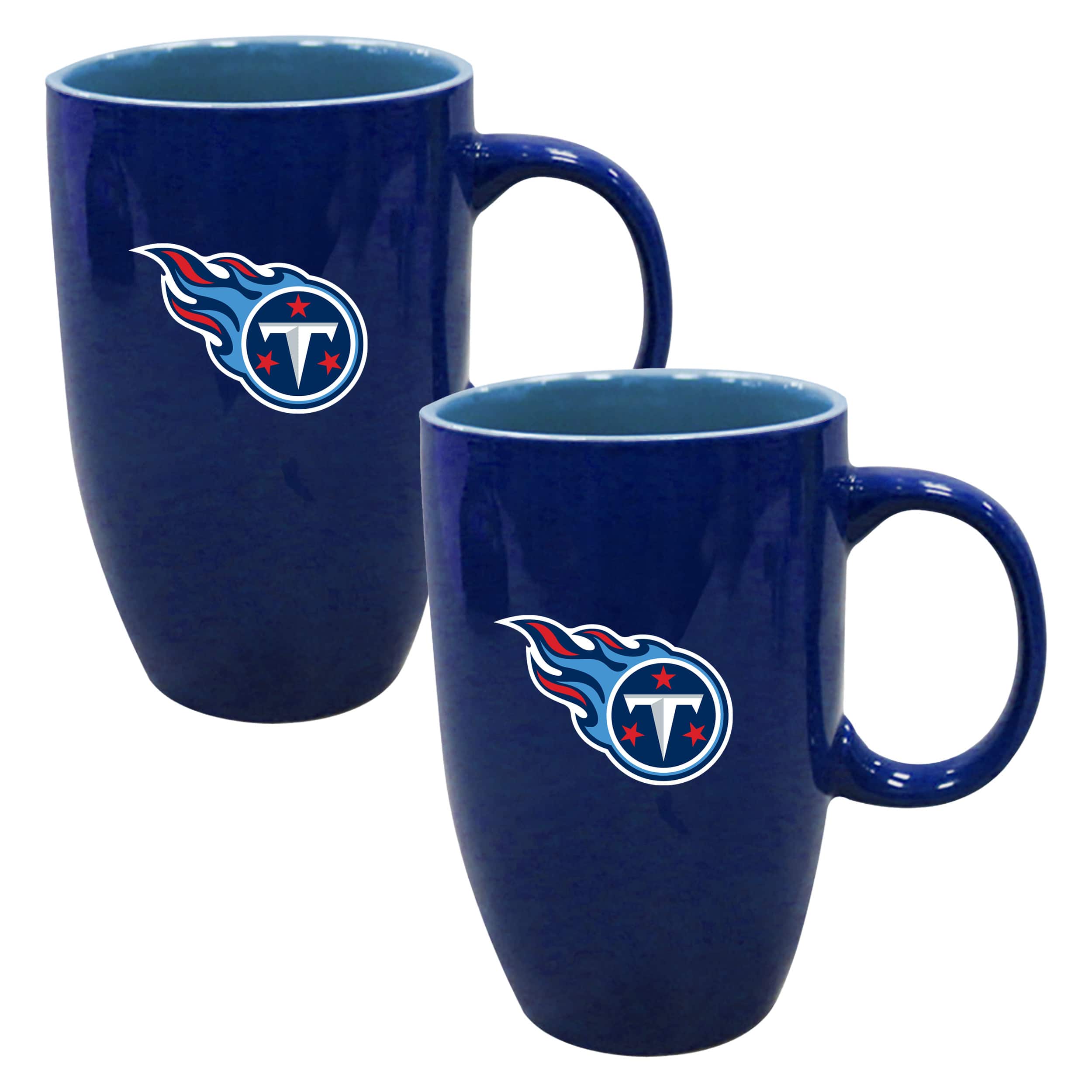The Memory Company NFL 20oz. Ceramic Team Color Tall Mugs, 2ct.