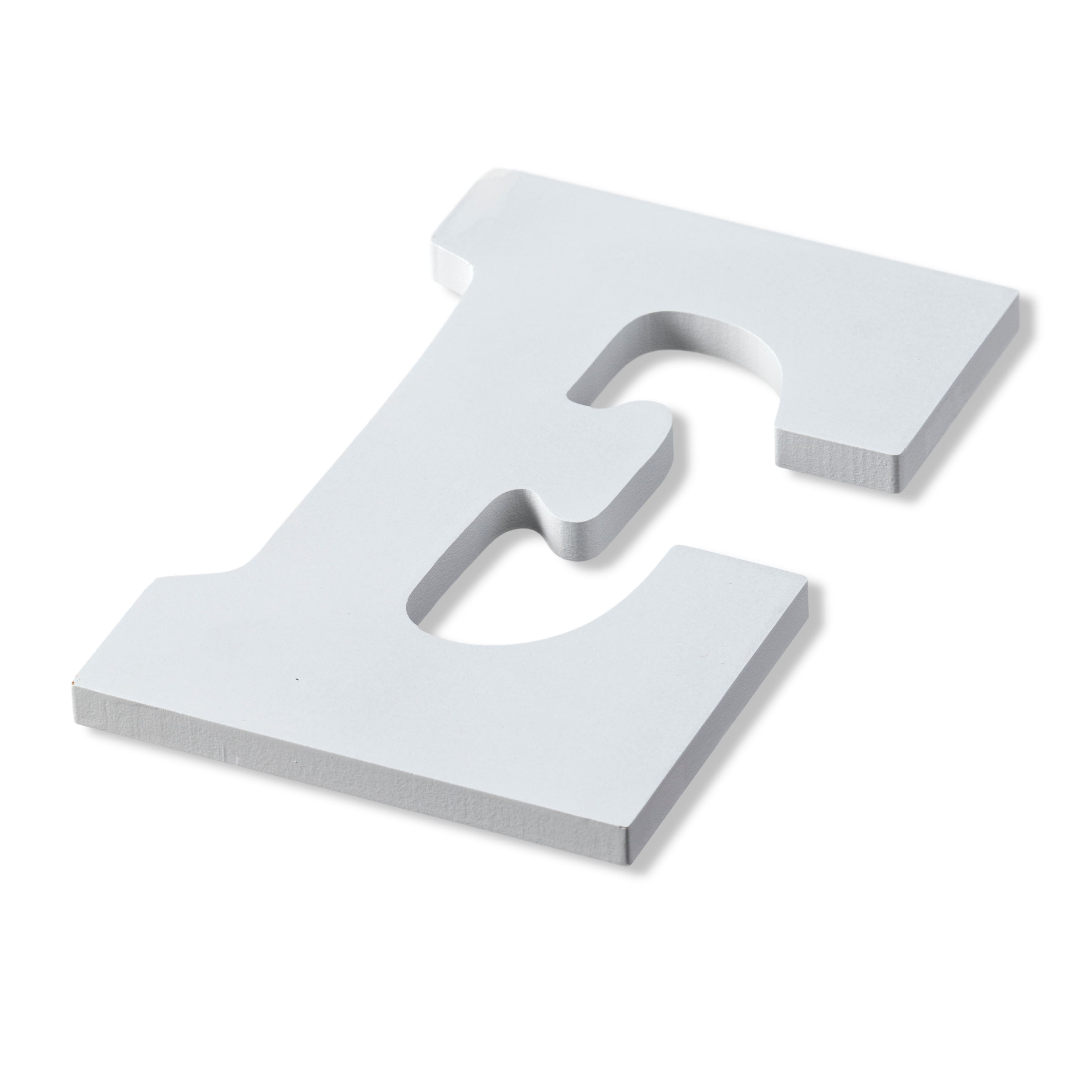 9" White MDF Whimsy Letter by Make Market