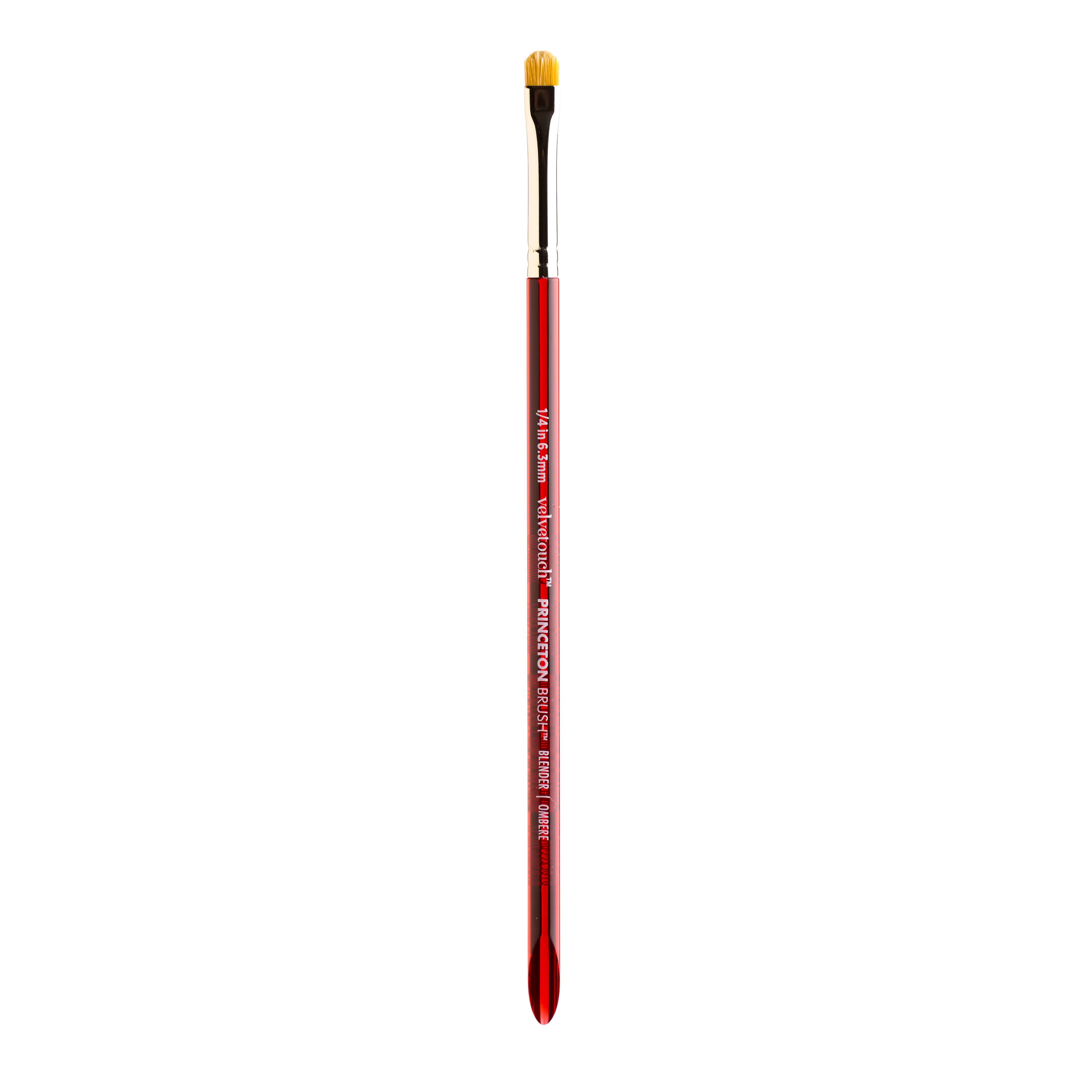 Michaels, Princeton™ Velvetouch™ 1/4" Mixed Media Short Handle Blender Brush – Category: Multi-Purpose