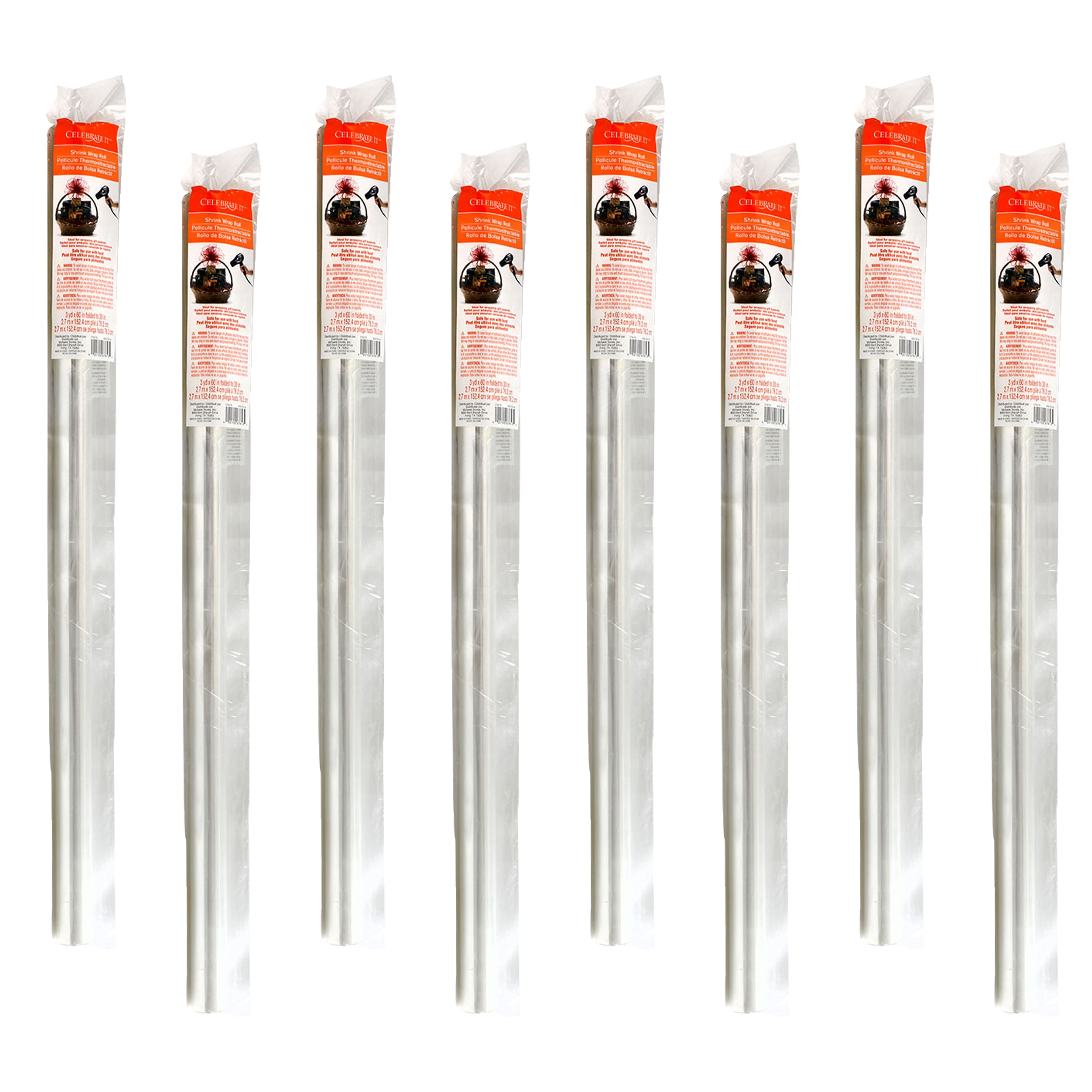 8 Pack: Shrink Wrap Roll by Celebrate It™