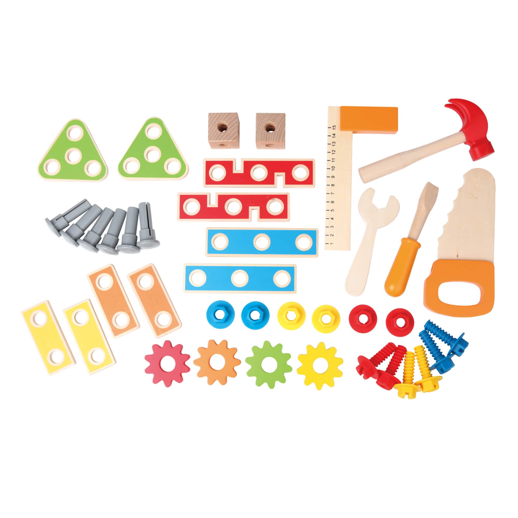 Hape Master Workbench Kid's Wooden Tool Workshop Toy