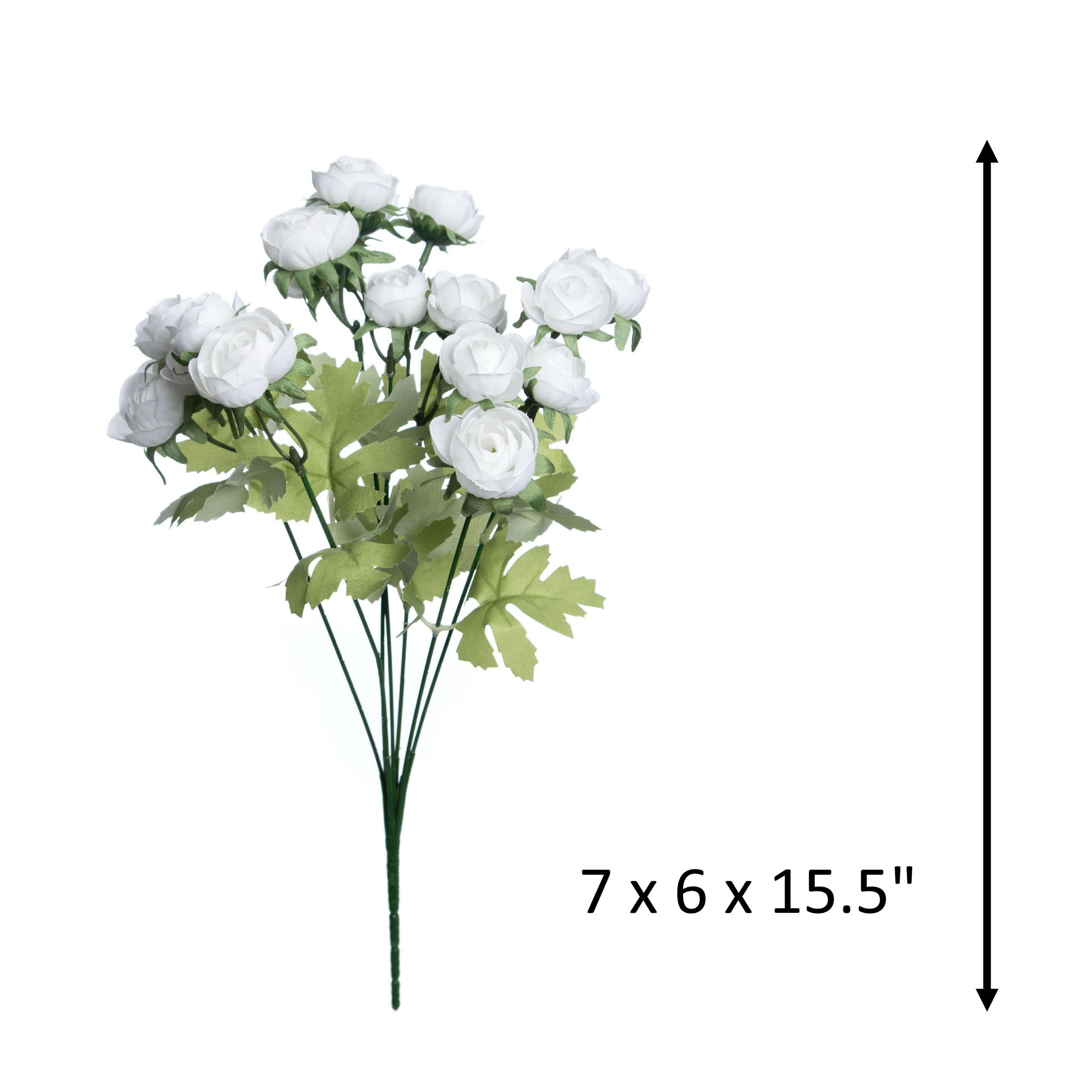 15.5" Mini Ranunculus Bush by Ashland®
