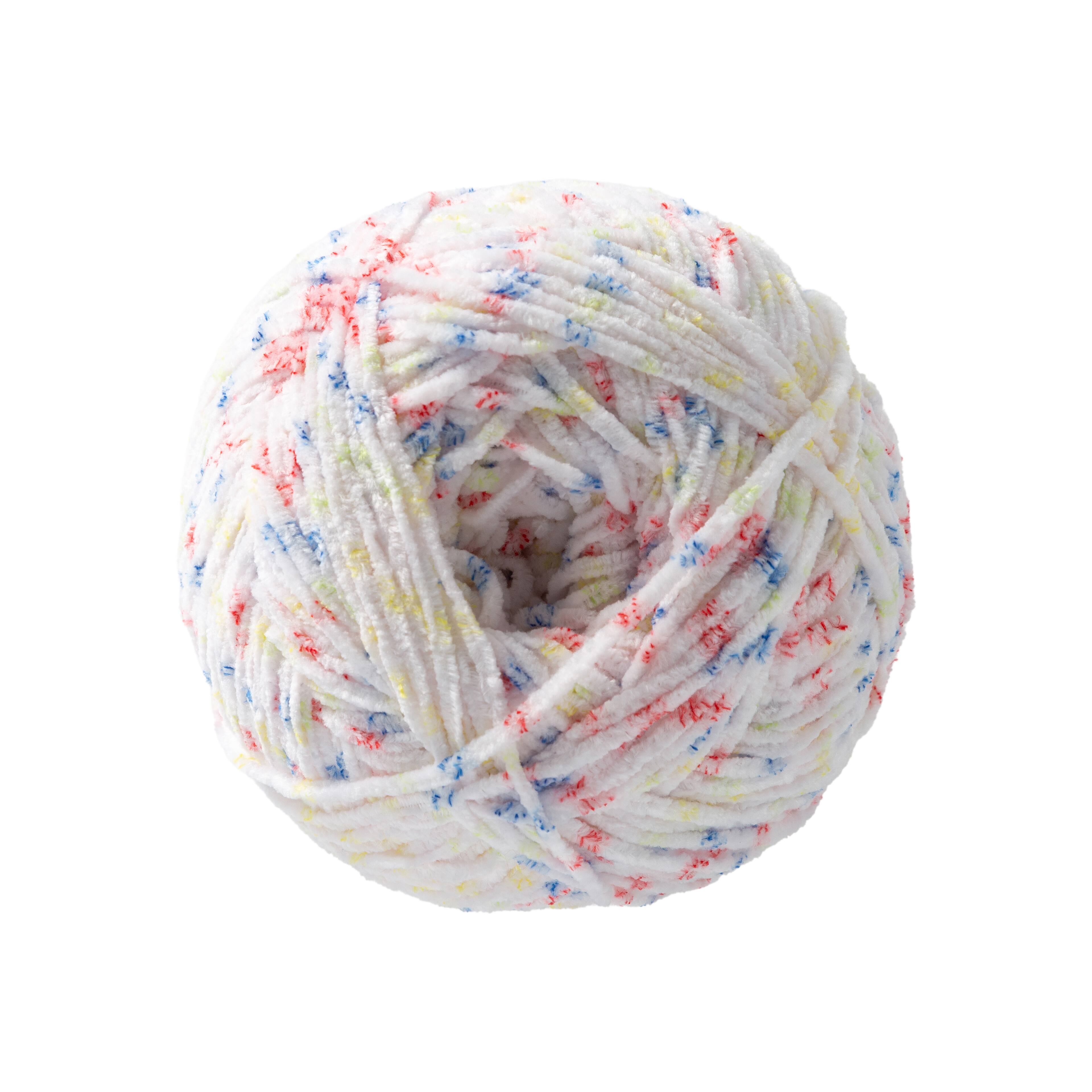 Skinny Chenille™ Multi Yarn by Loops & Threads®