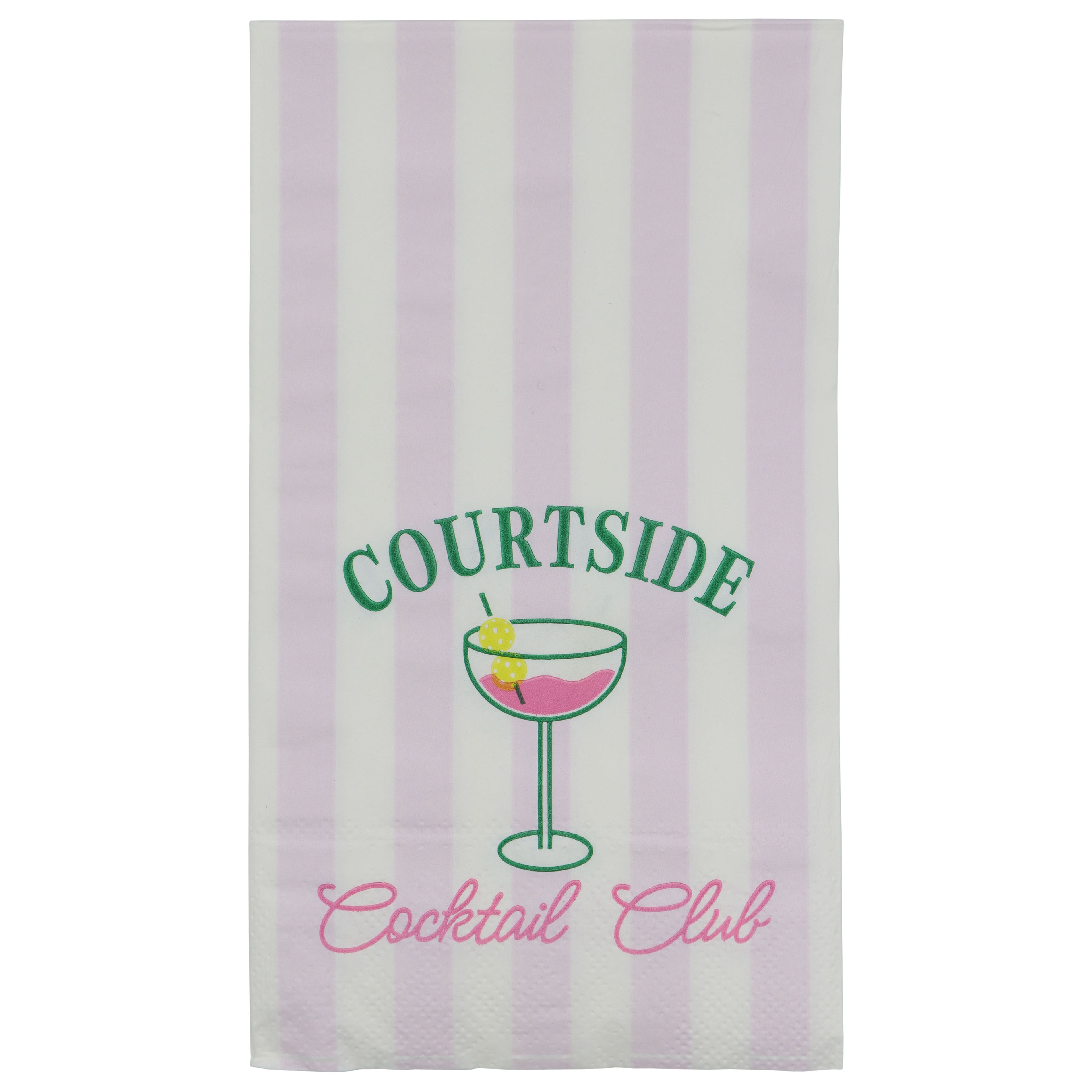 Cocktail Court Club Stripes Paper Guest Napkins, 20ct. by Celebrate It™
