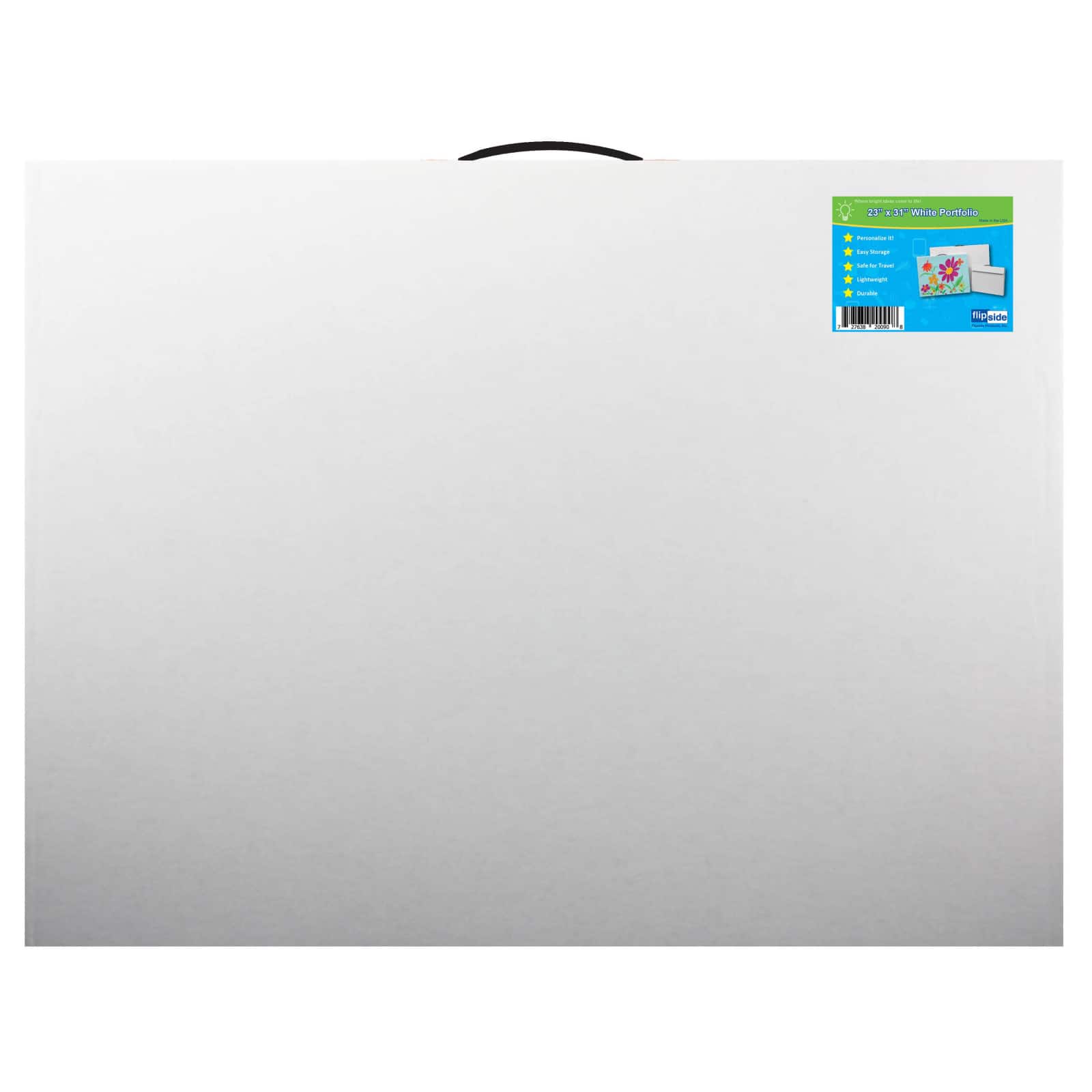 20090 - White Portfolio Case - 23 X 31 - Case Of 10