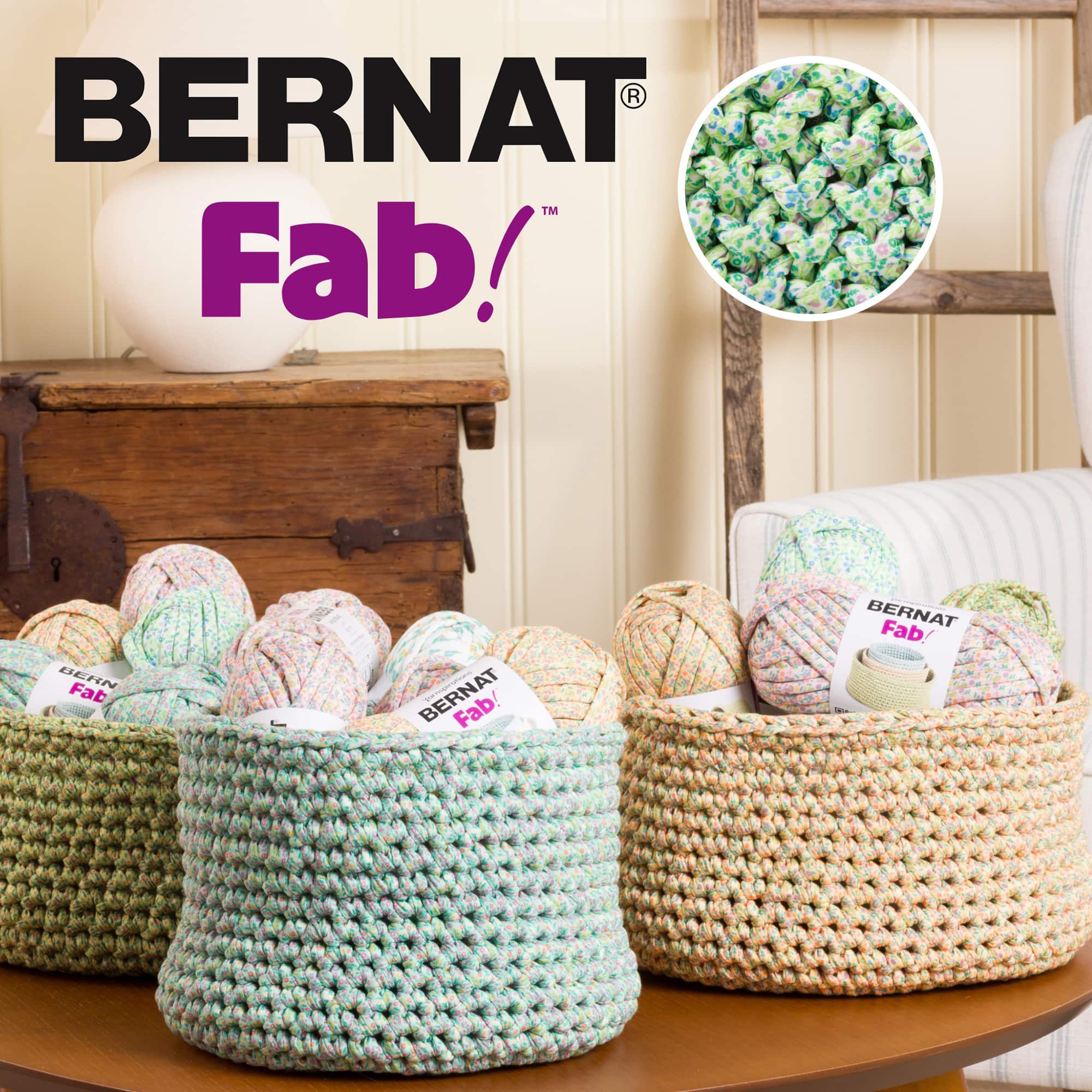3 Pack Bernat® Fab!™ Yarn