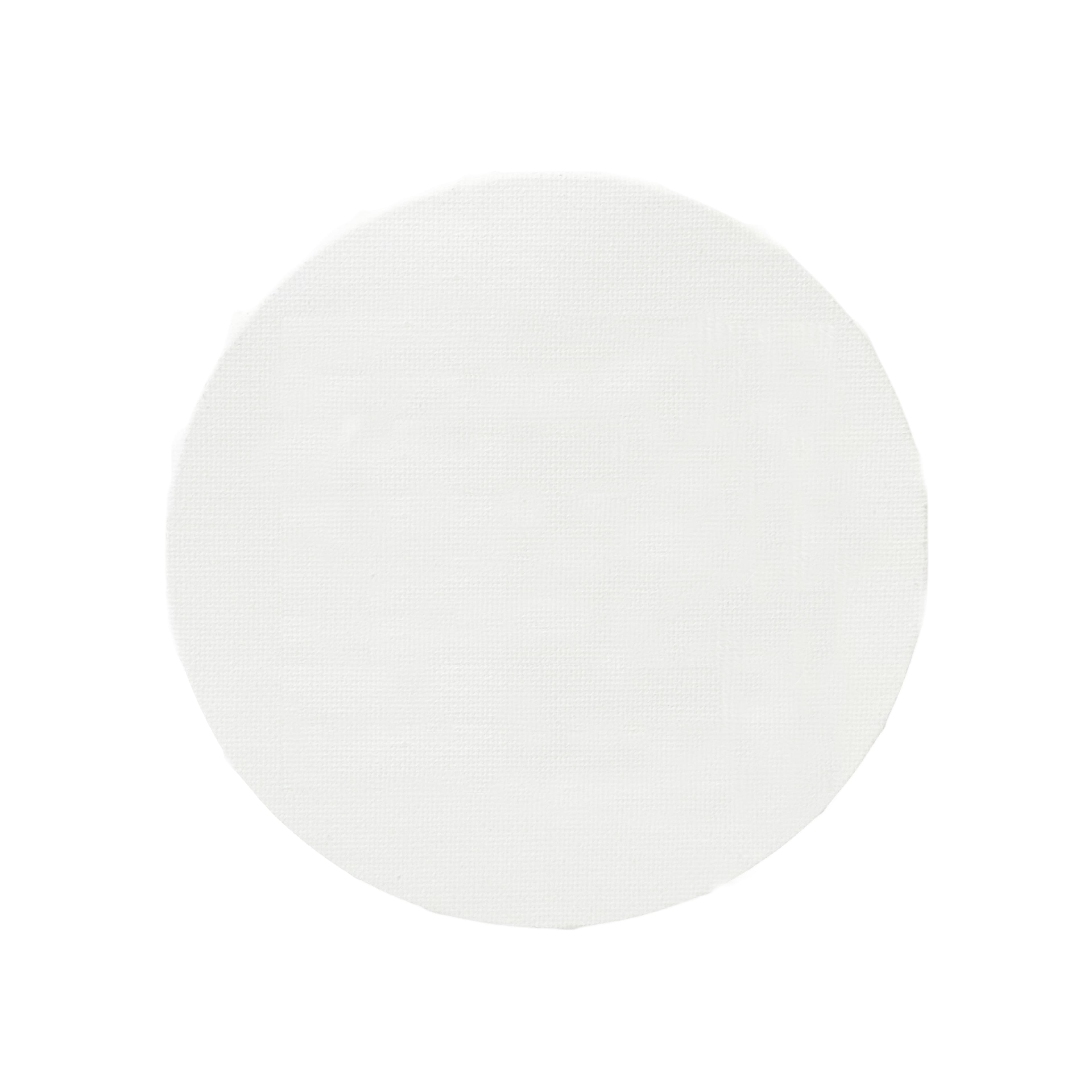 White Round Cotton Duck Canvas by Craft Smart™