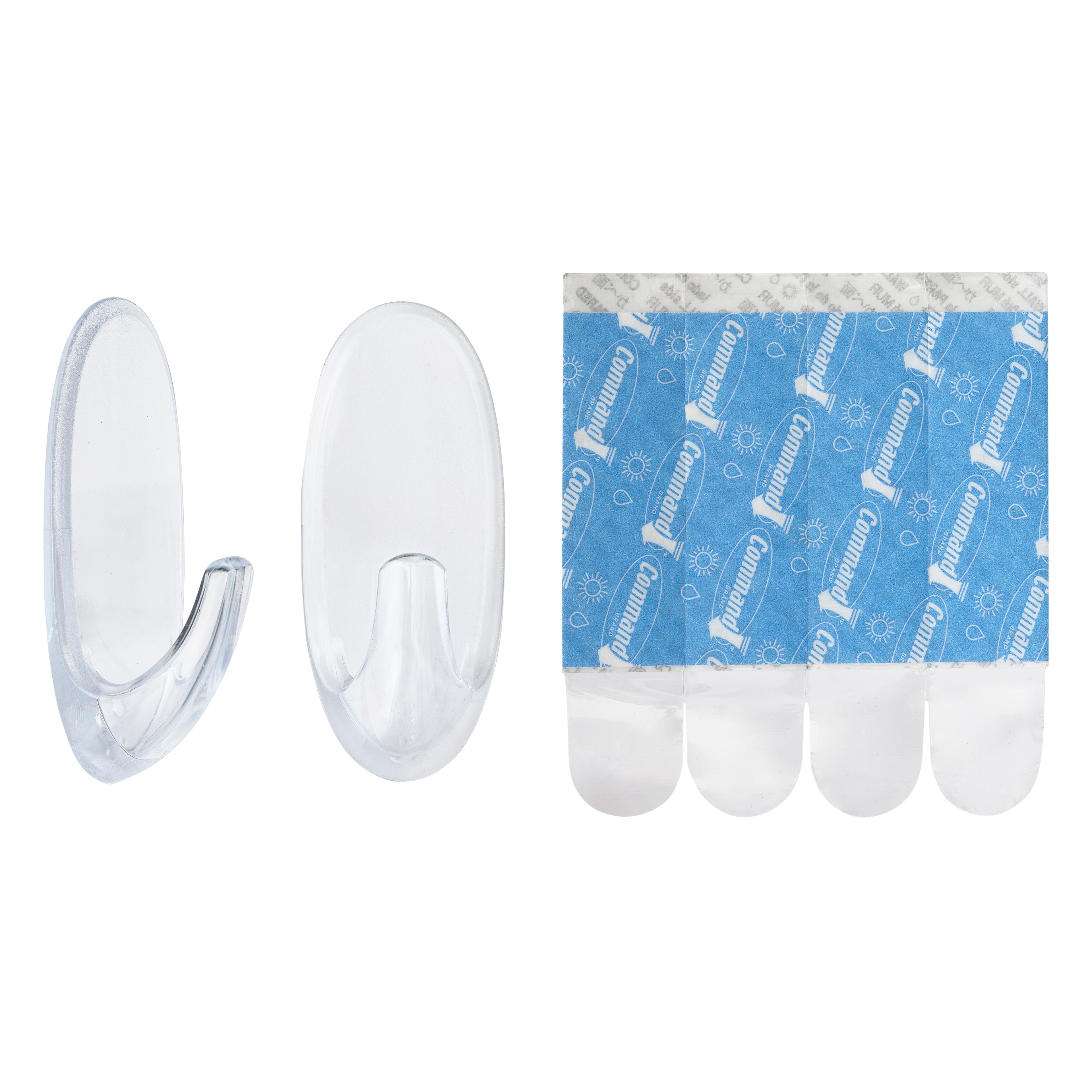 12 Packs: 2 ct. (24 total) Command™ Medium Clear Window Hooks