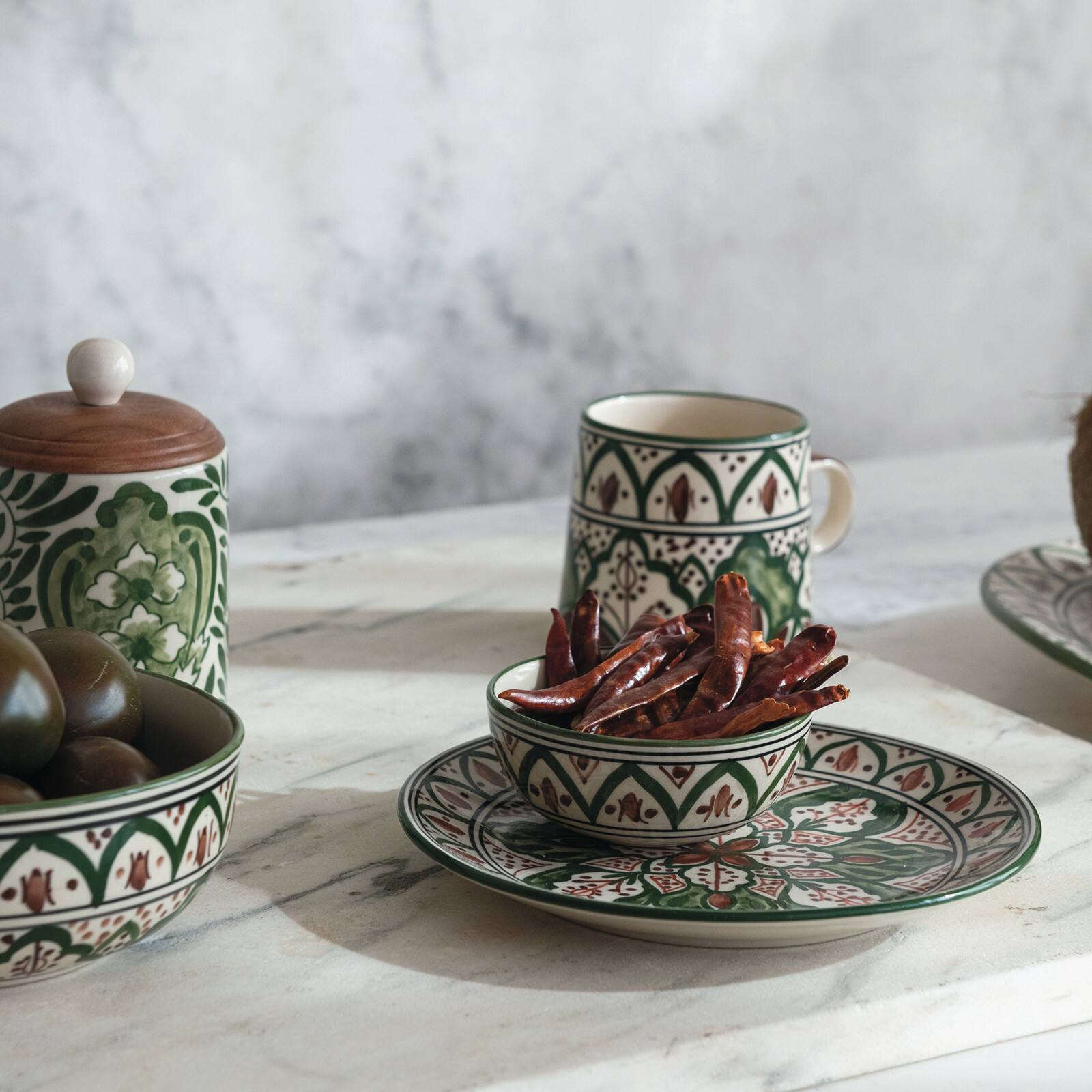Hello Honey® 7.5" Botanical Bliss Stoneware Plates, 4ct.