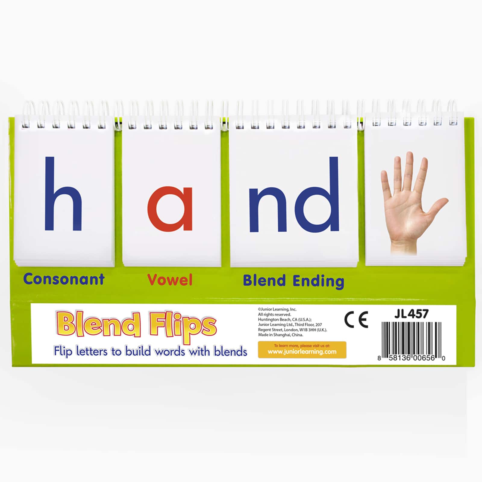 Junior Learning® Double-Sided Blend Flips, 3ct.