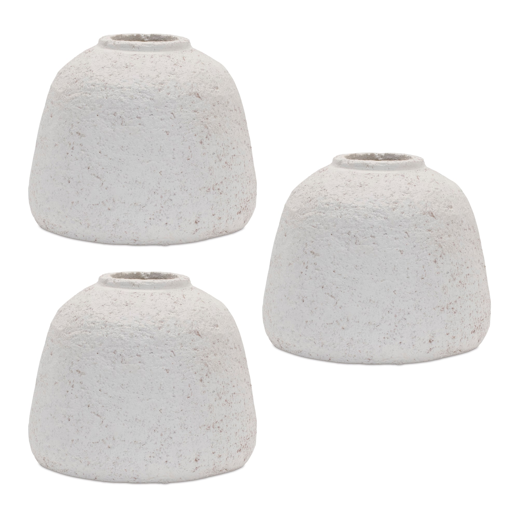 5" Distressed Terra Cotta Bud Vases, 3ct.