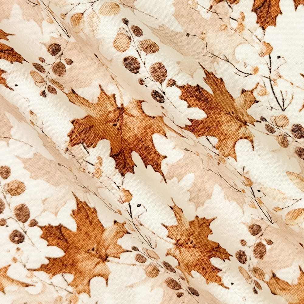 Northcott Fall Maple Leaves Cotton Quilting Fabric