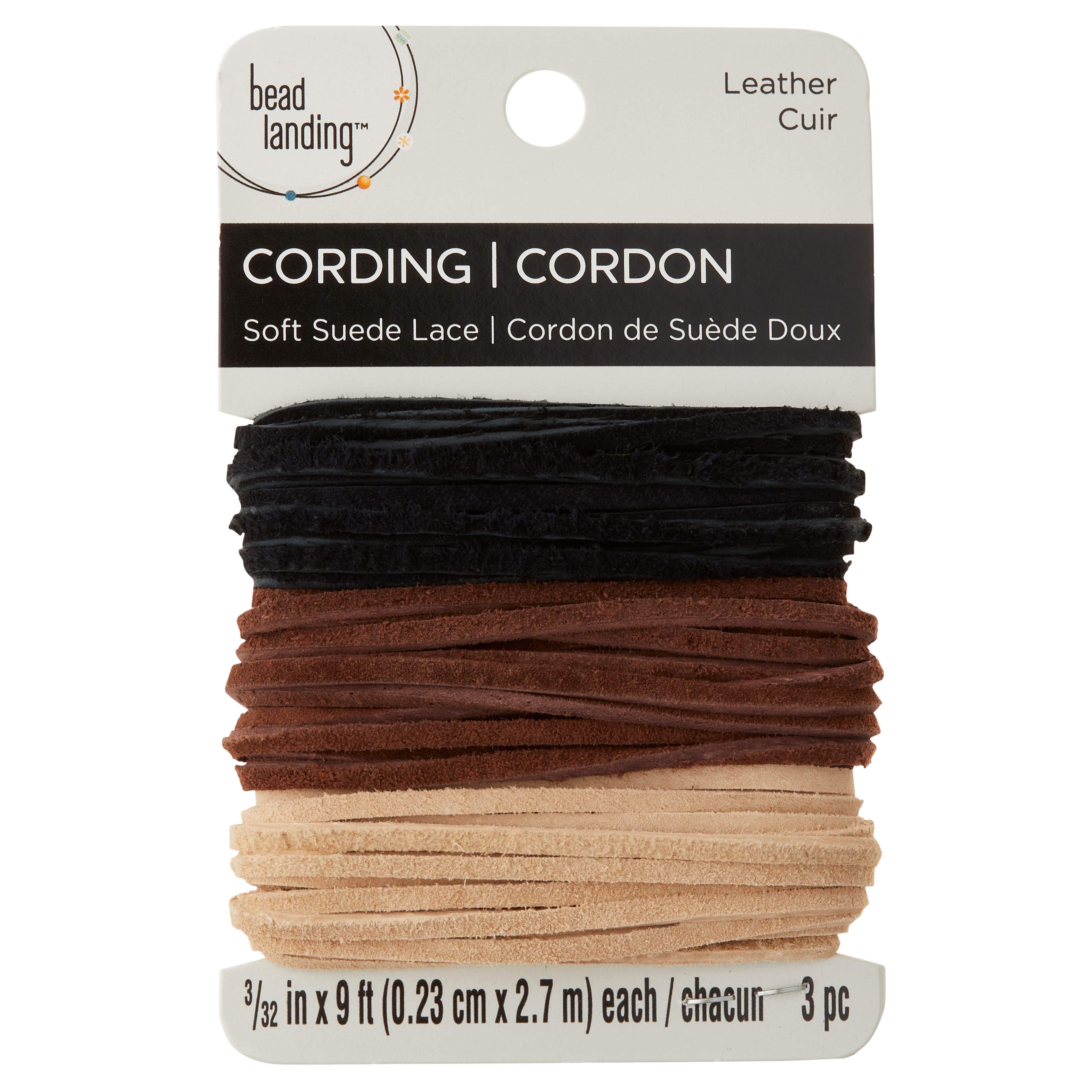 12 Pack: Suede Leather Cording Value Pack by Bead Landing™