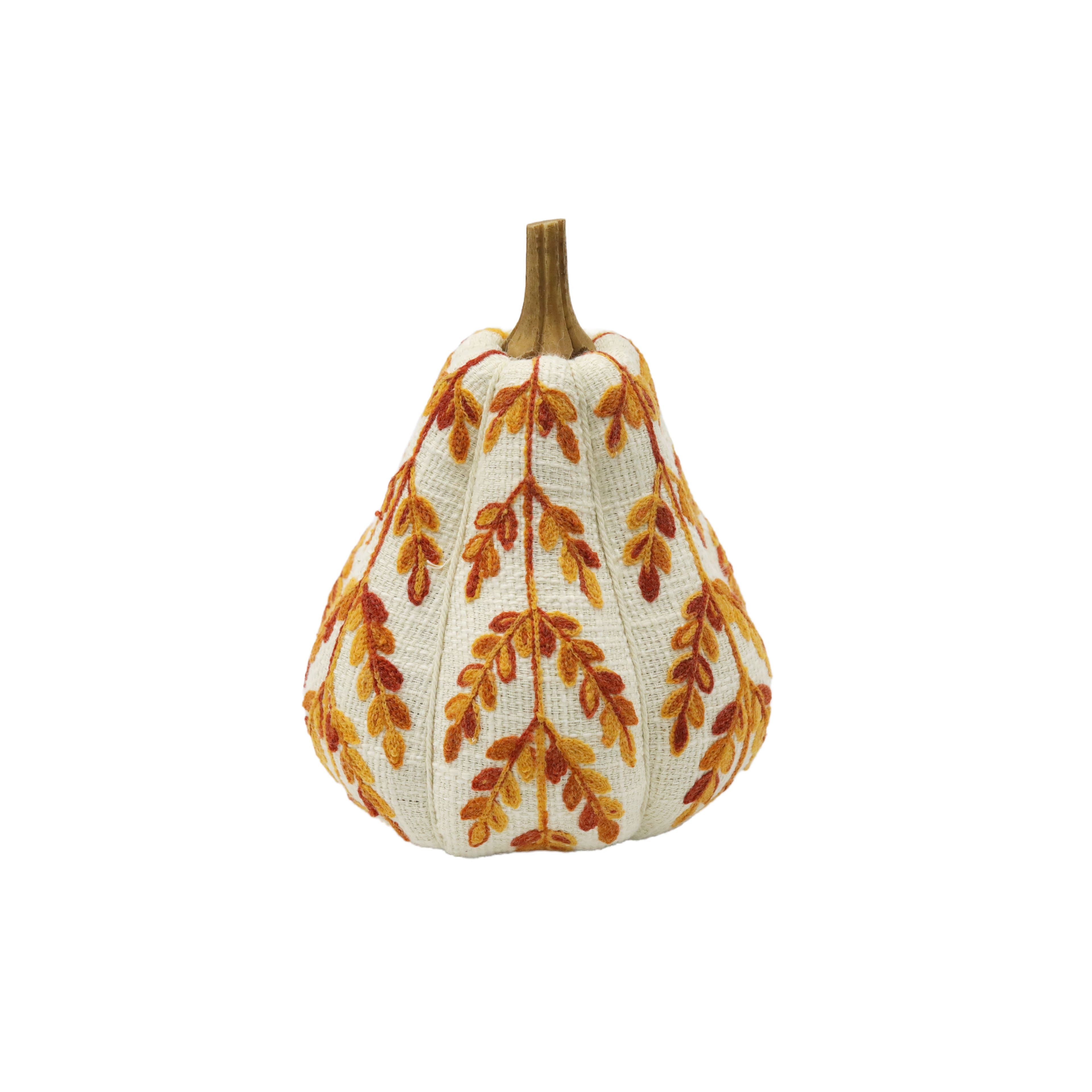 9.5" Orange Leaf Pumpkin Tabletop Décor by Ashland®