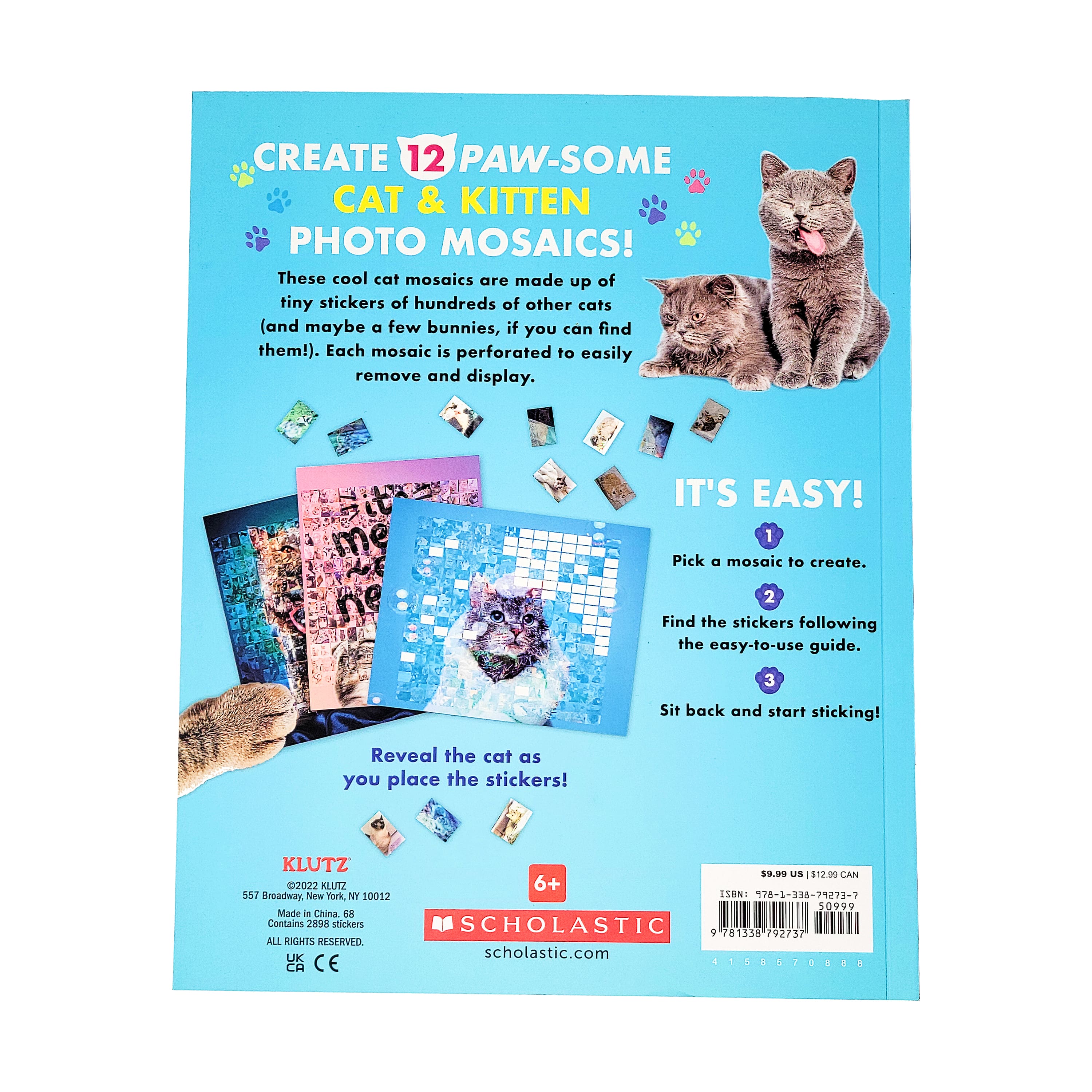 Klutz Press Sticker Photo Mosaic: Cats & Kittens