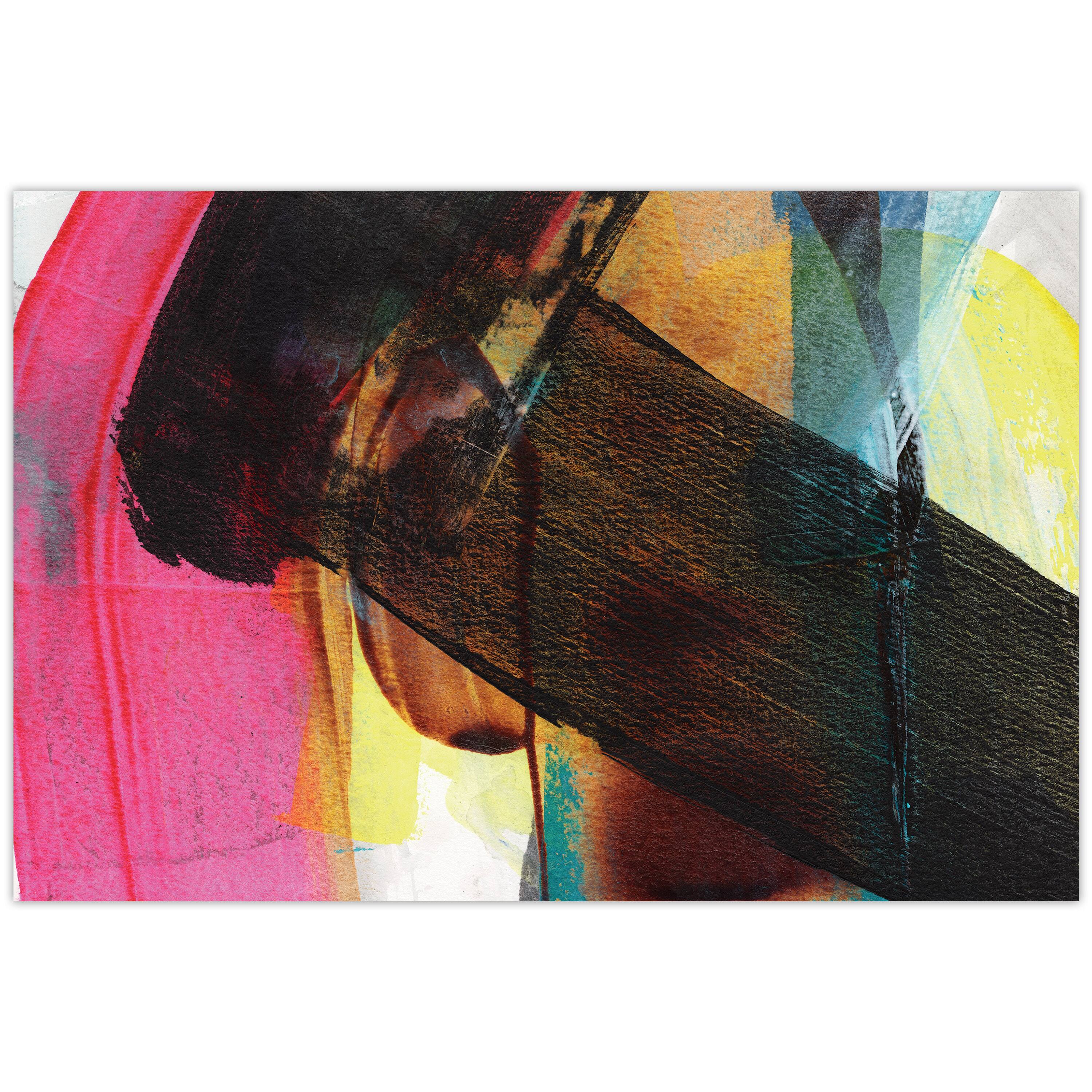 Empire Art Direct 48" x 32" Carnival Crossing Abstract I Frameless Printed Tempered Glass Wall Art