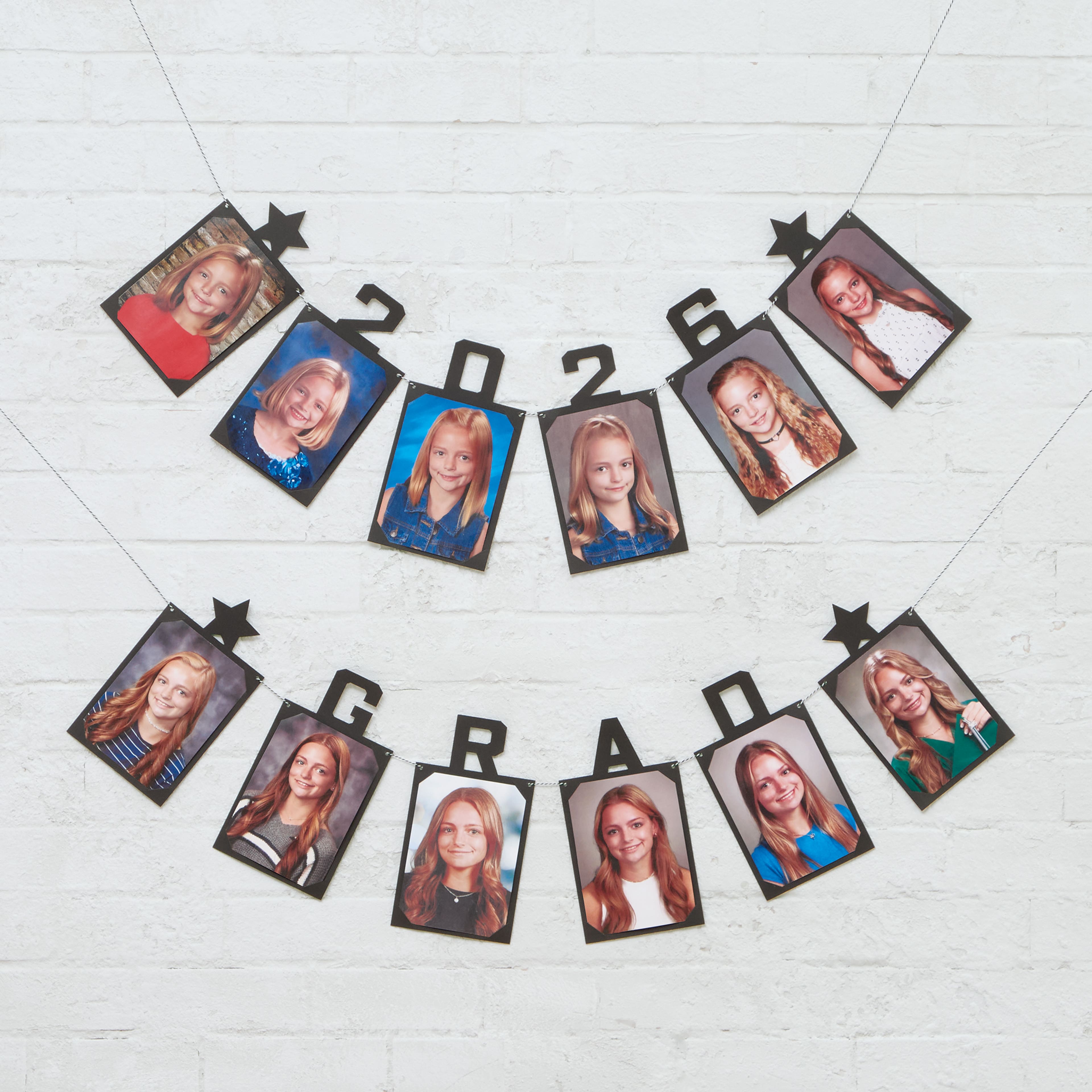 2.5yd. Graduation Picture Garland by Celebrate It™