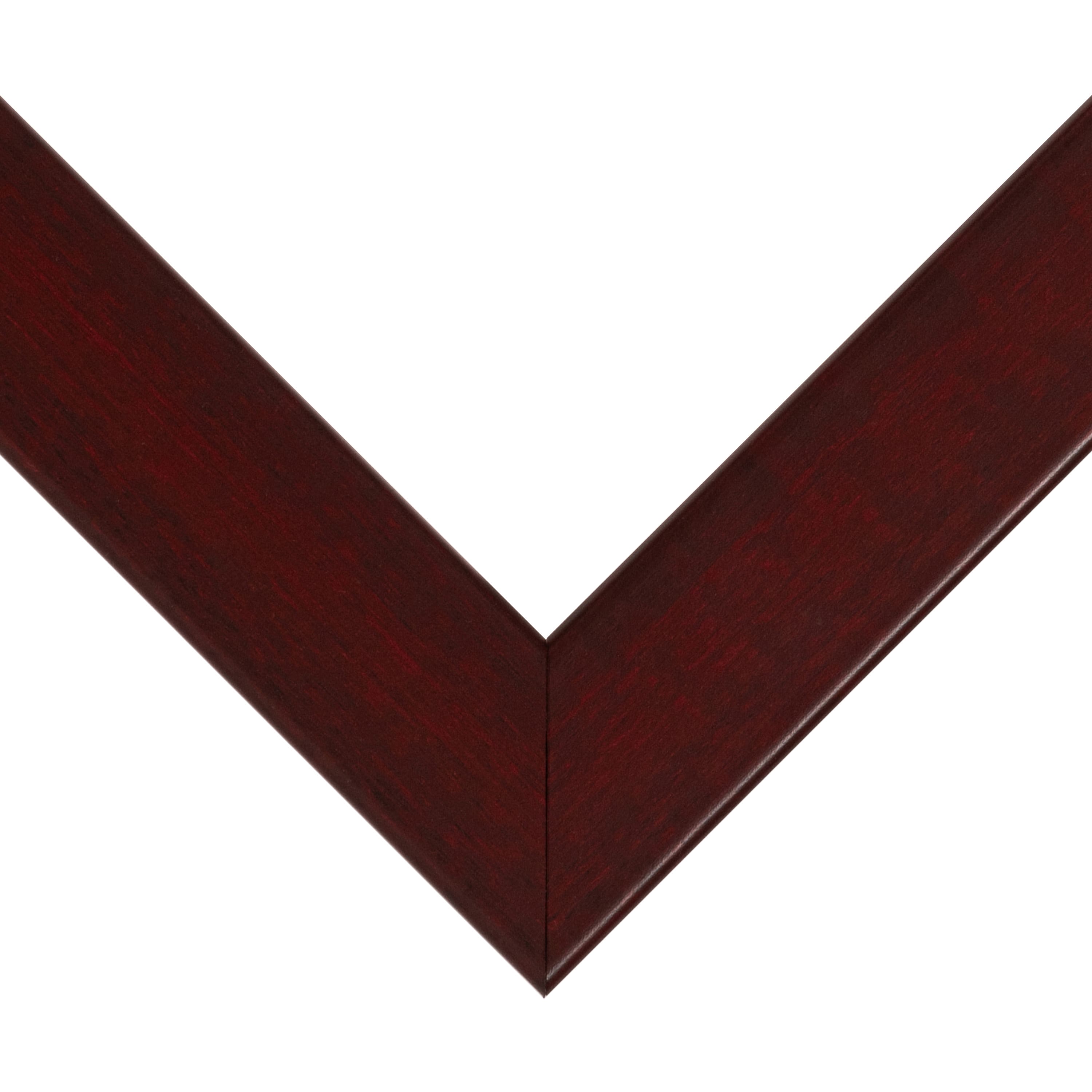 Frame USA Corporate Red Mahogany Single Image Picture Frame with Mat