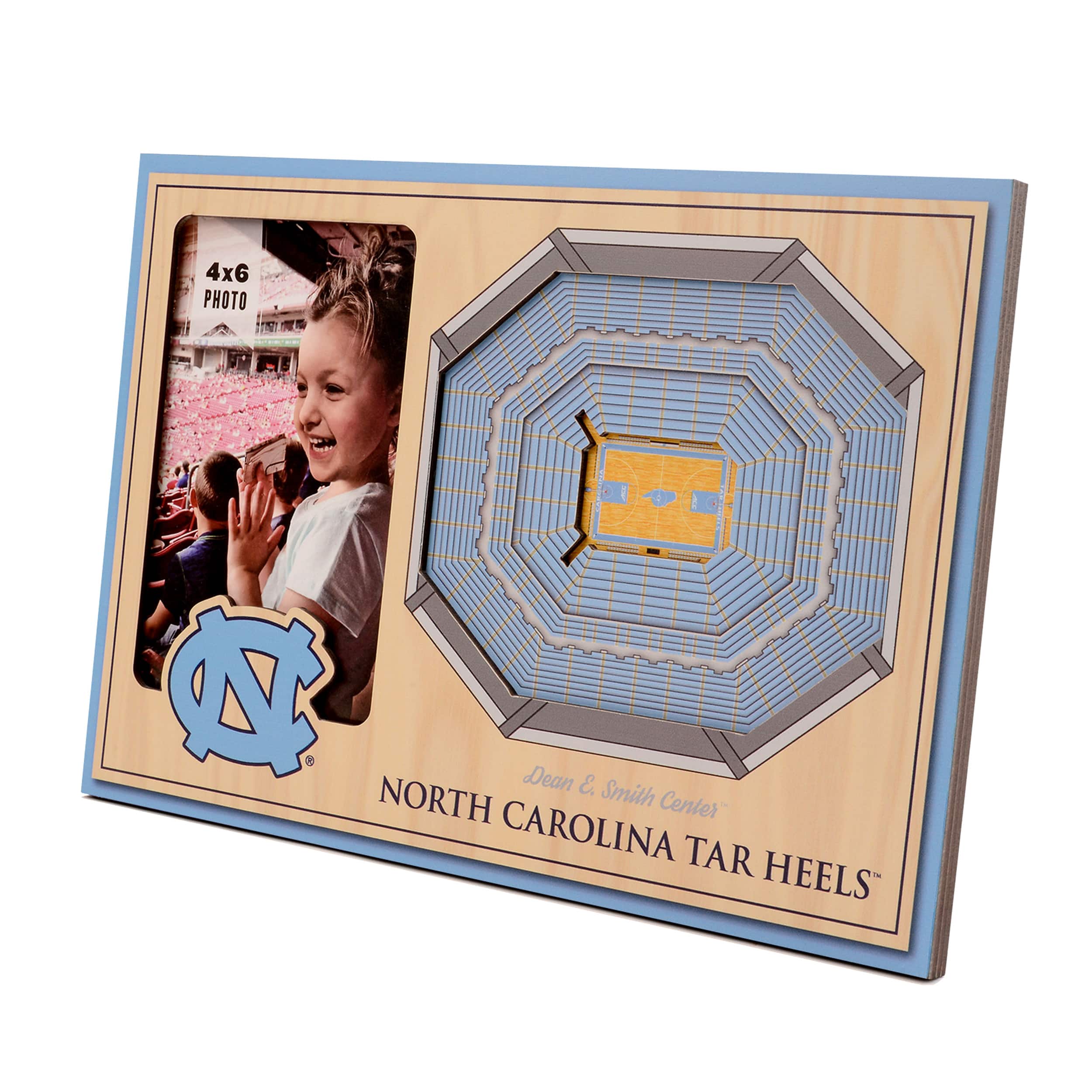 NCAA College Sports 3D StadiumViews Picture Frame By Youthefan in North Carolina Tar Heels | 12" x 8" x 0.375" | Michaels®