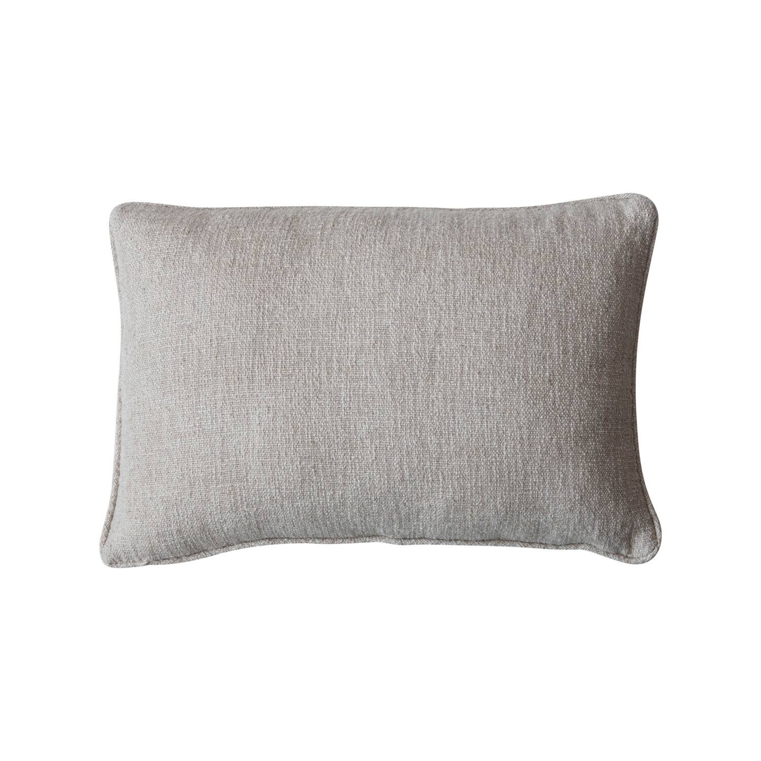 Hello Honey® 24" x 16" Botanical Embroidered & Printed Cotton Blend Lumbar Pillow