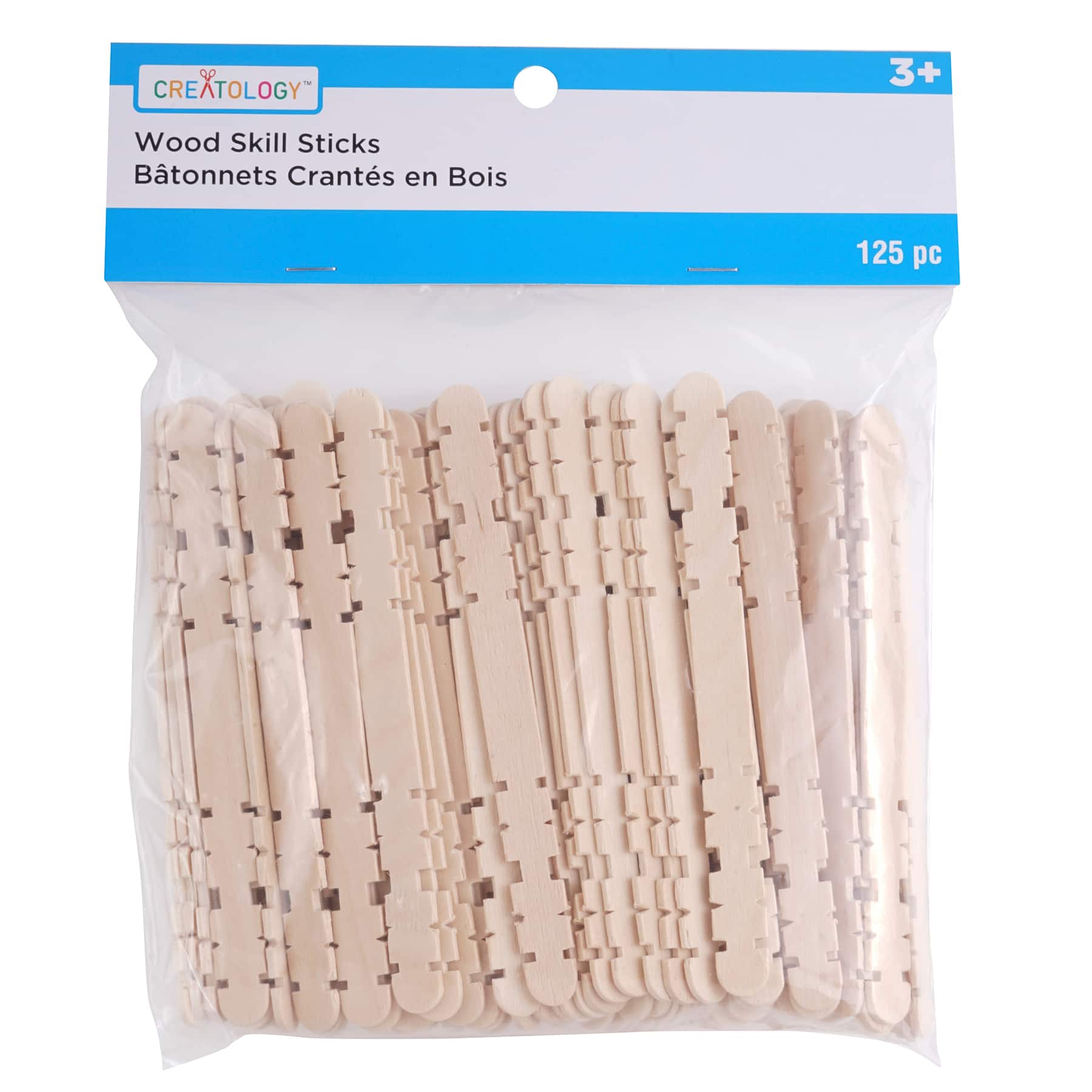 12 Packs: 125 ct. (1,500 total) Wood Skill Sticks by Creatology™
