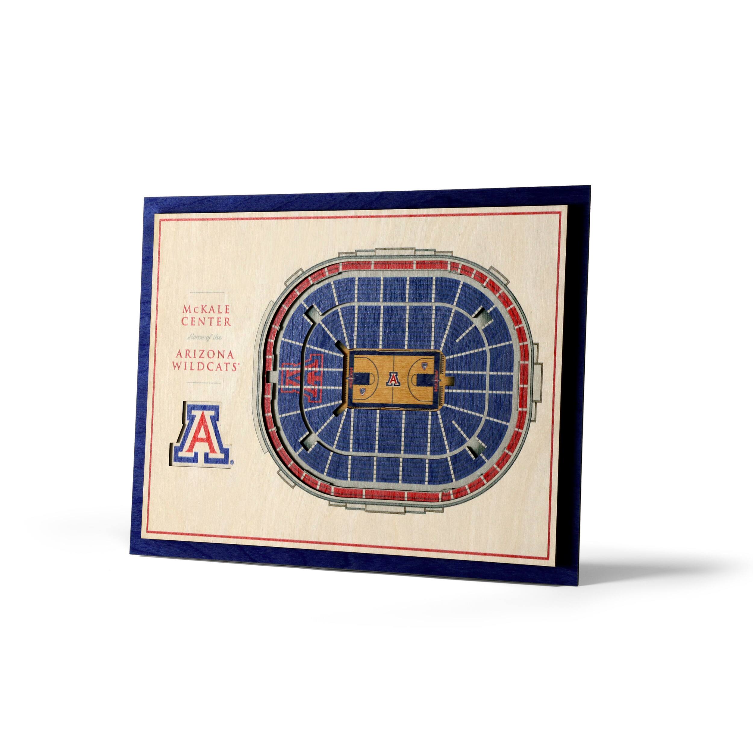 NCAA 5-Layer StadiumView Wall Art