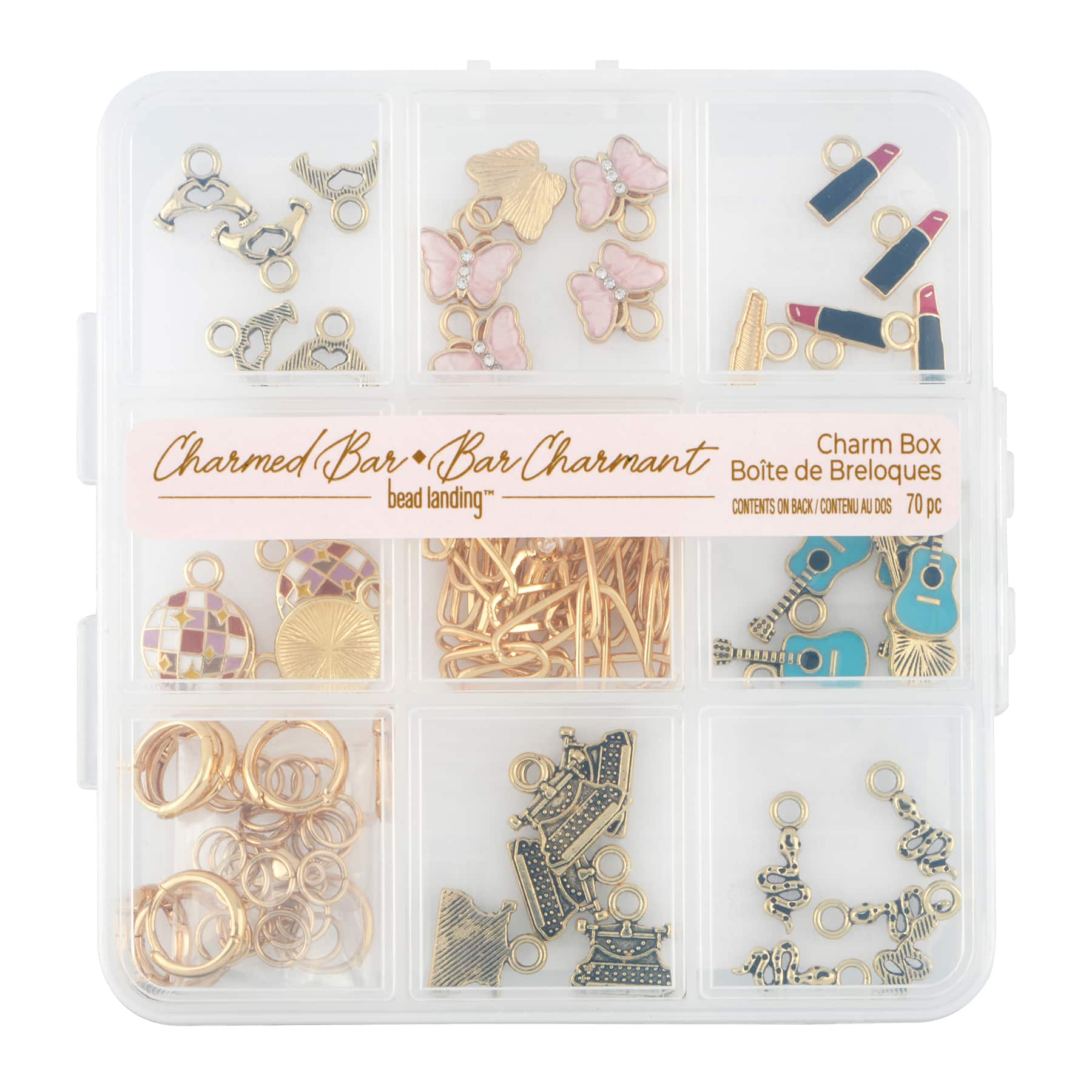 Charmed Bar Pop Icons Charm Box by Bead Landing™
