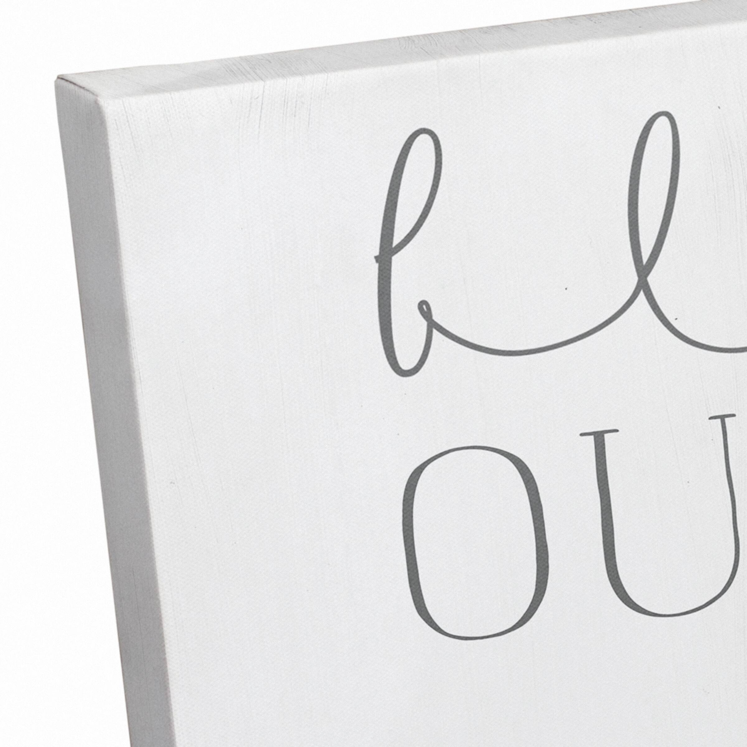 Bless Our Nest 16" x 16" Canvas Wall Art