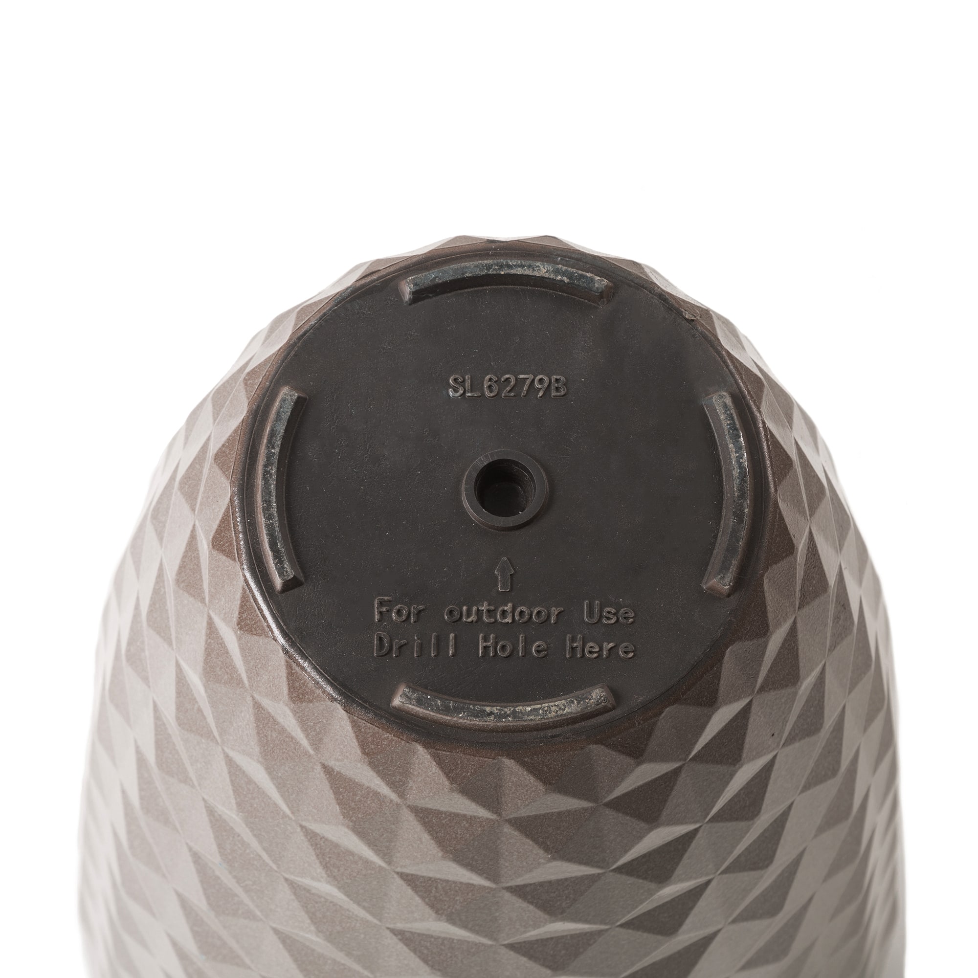 Glitzhome® 19.7" Eco-Friendly Oversized Faux Ceramic Pot Planters, 2ct.