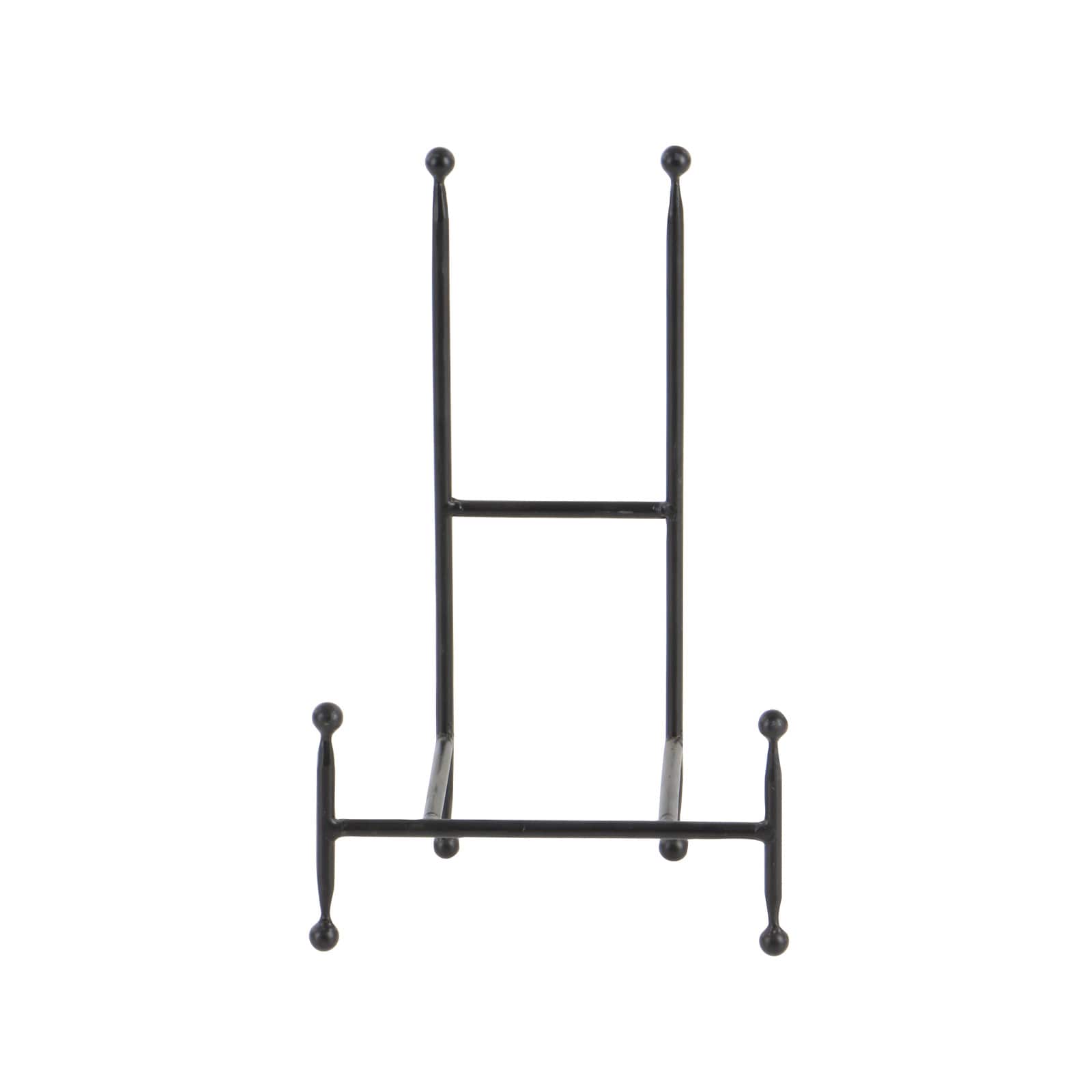 Black Metal Modern Easel Set