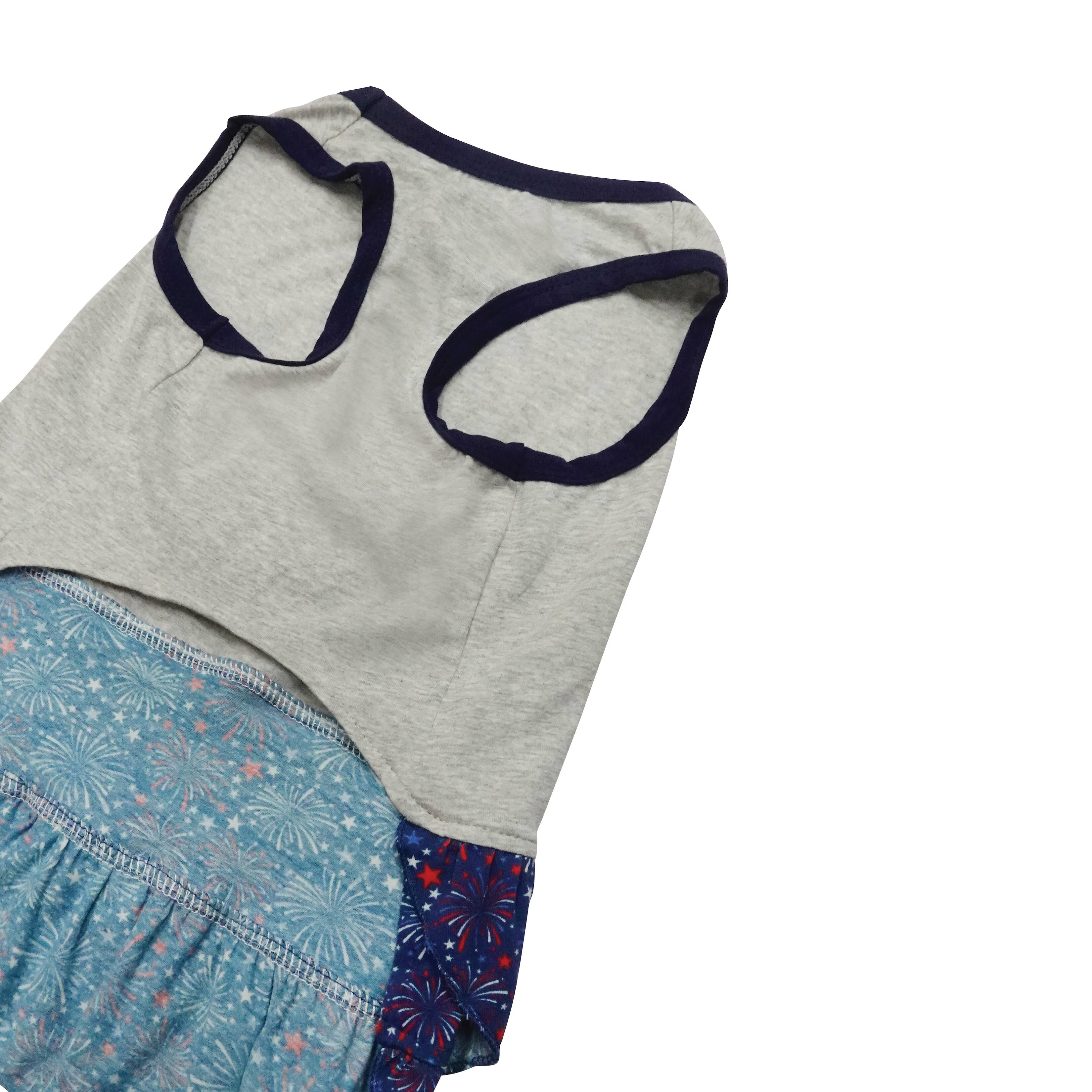 Best Furry Friends Fireworks Love Pet Dress