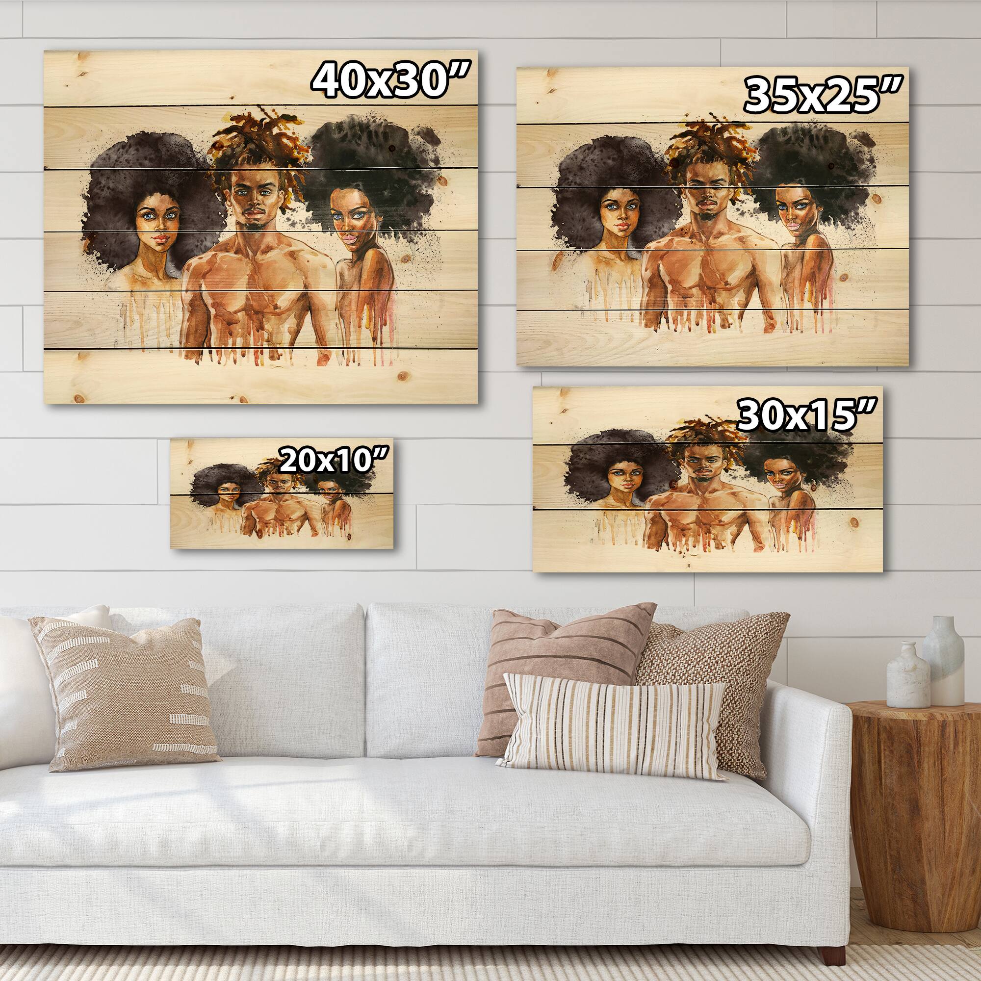 Designart - Afro Americam Fashion Portraits