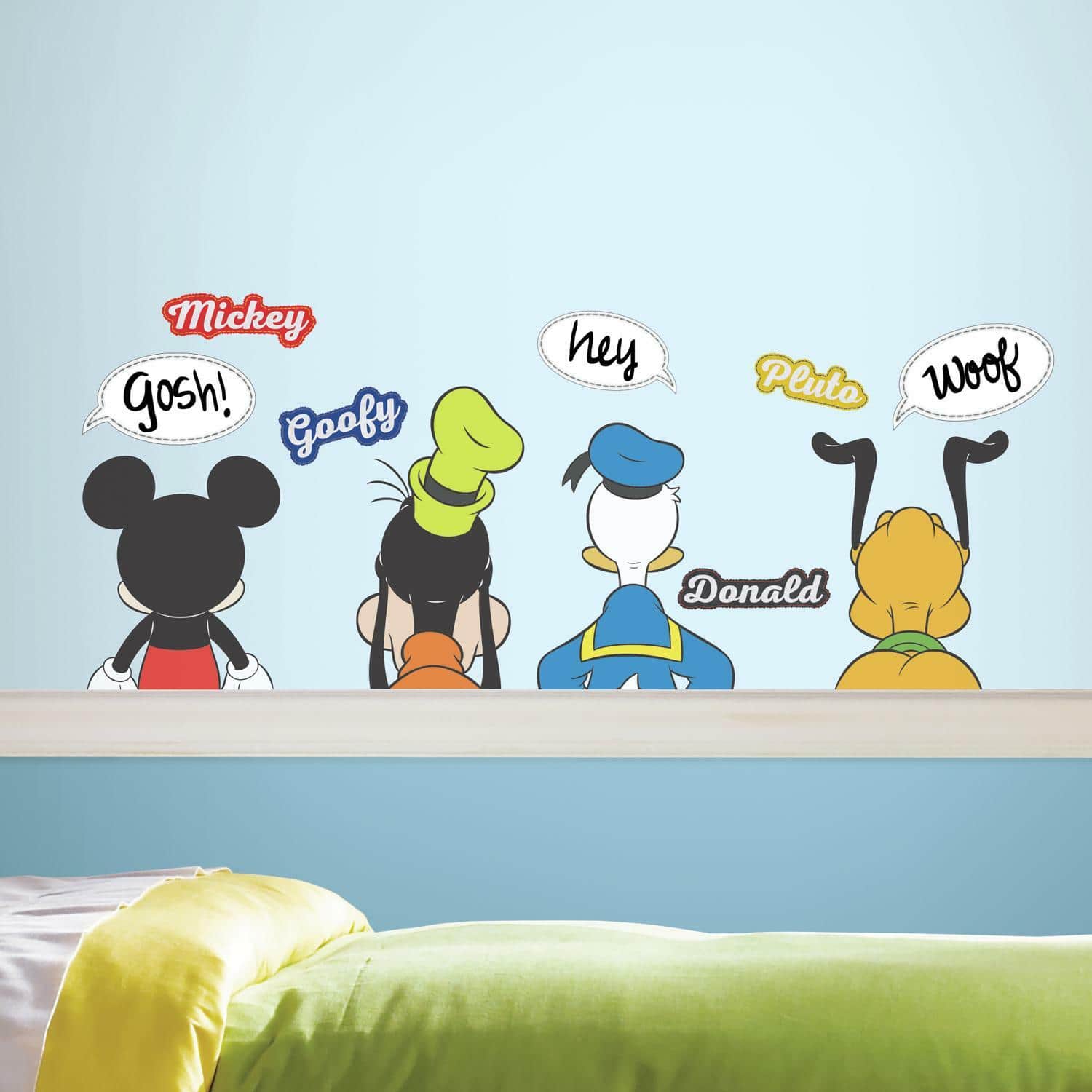 RoomMates Disney Mickey And Friends Peel & Stick Decals With Dry Erase