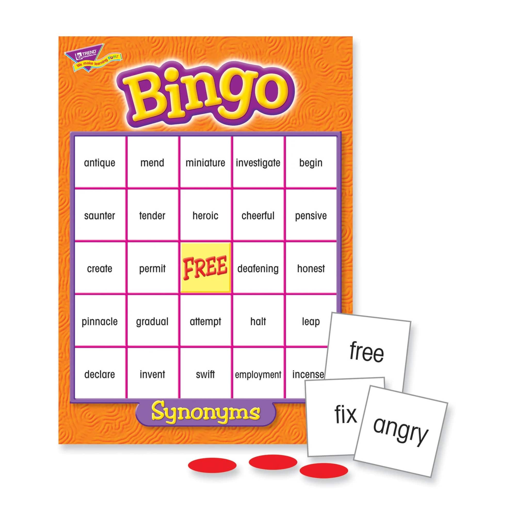 Trend Enterprises® Synonym Bingo