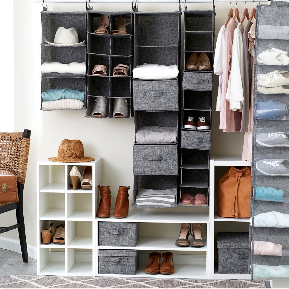 Household Essentials 10-Pocket Hanging Shoe Organizer